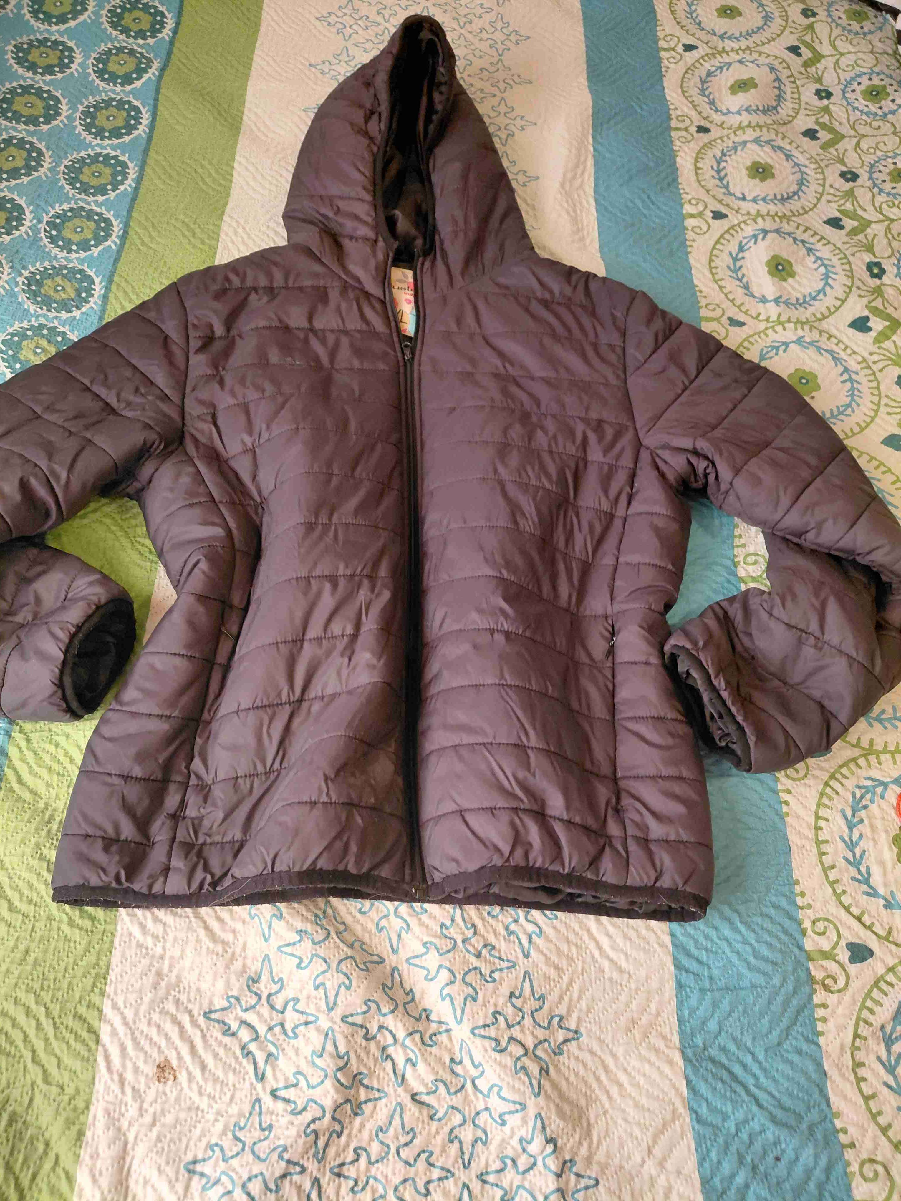 Chaqueta acolchada fucsia - miniatura 4