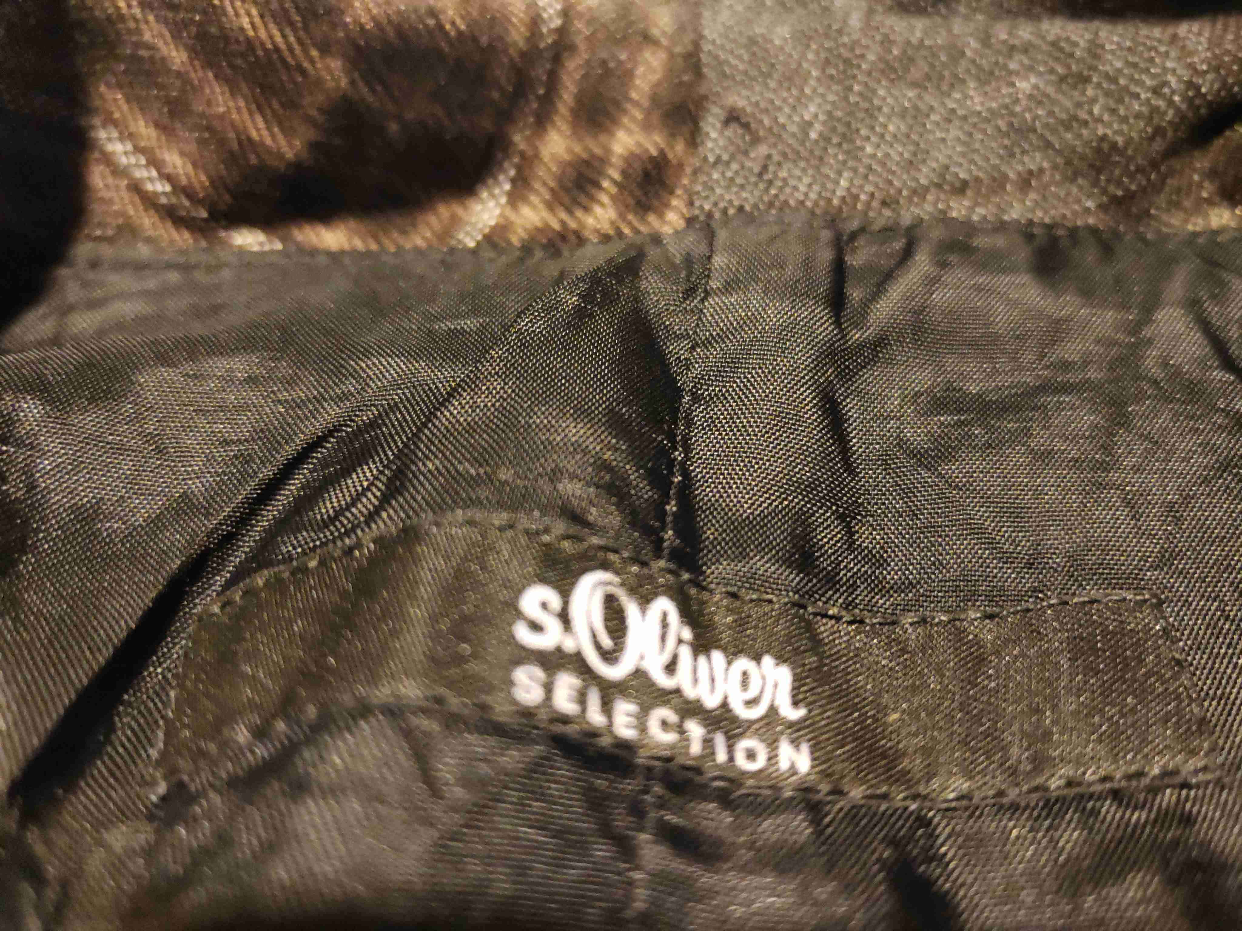 Vestido a cuadros marrón - 6