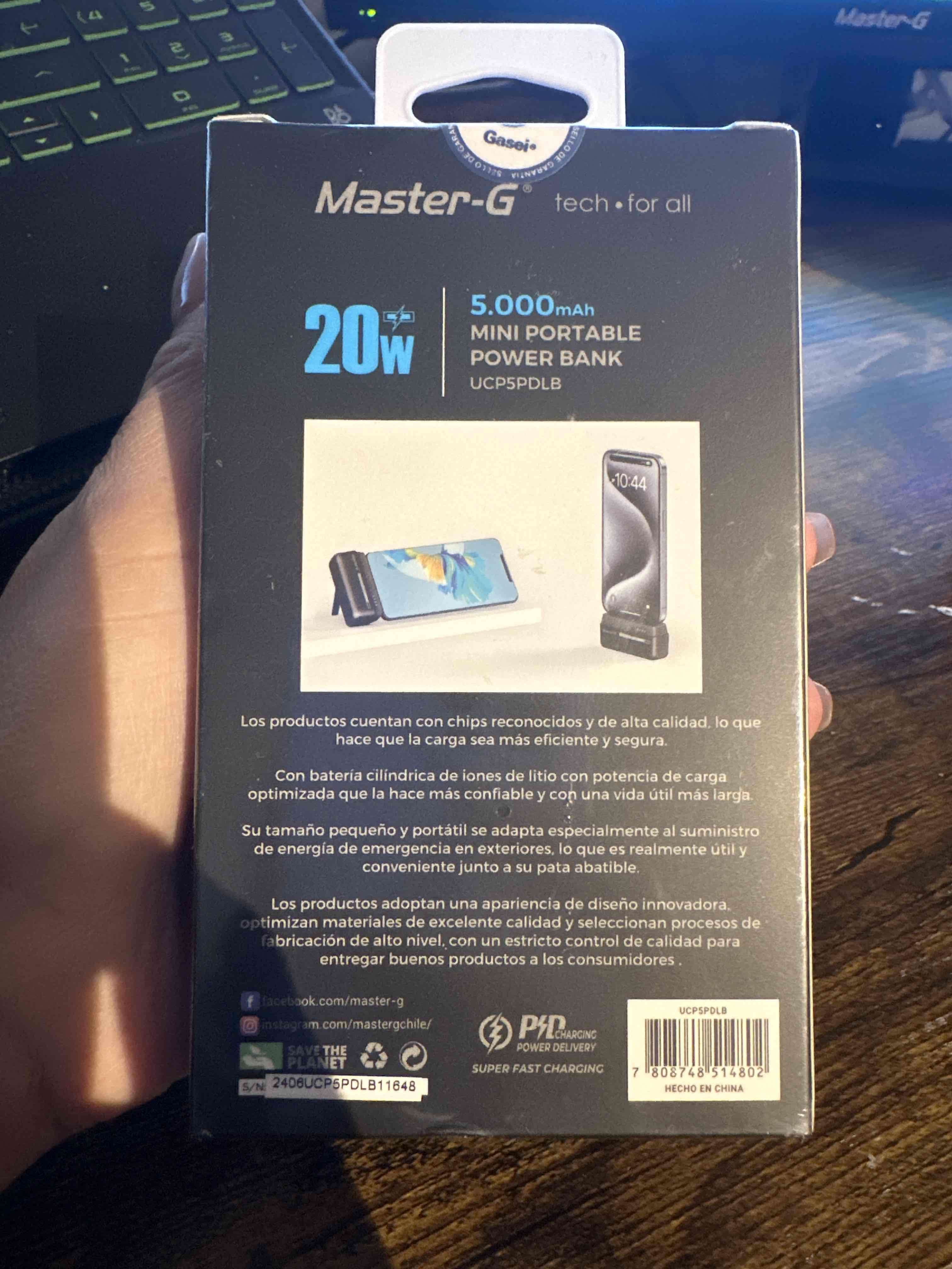 Power Bank Master-G 5000mAh - 3