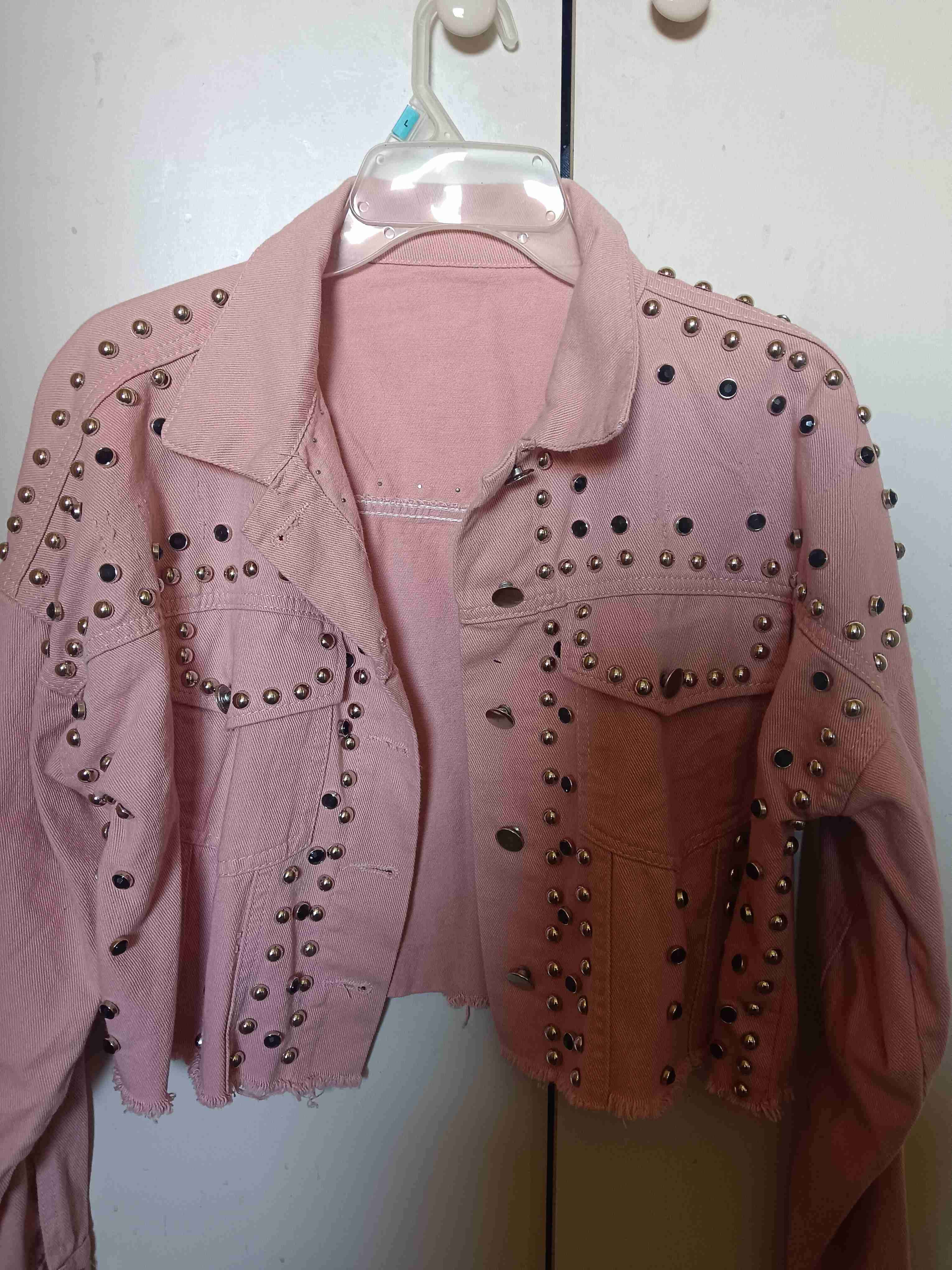 Chaqueta verde gamuza con forro de lana - 4