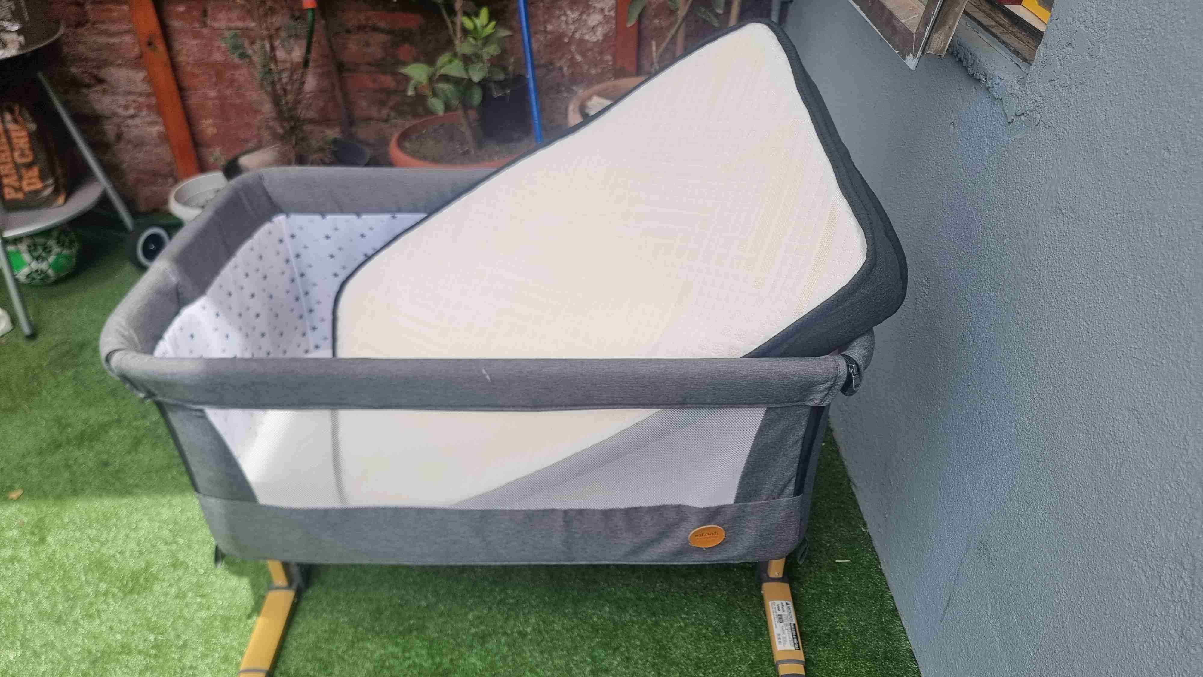 Cuna plegable + colchón antireflujo - miniatura 2