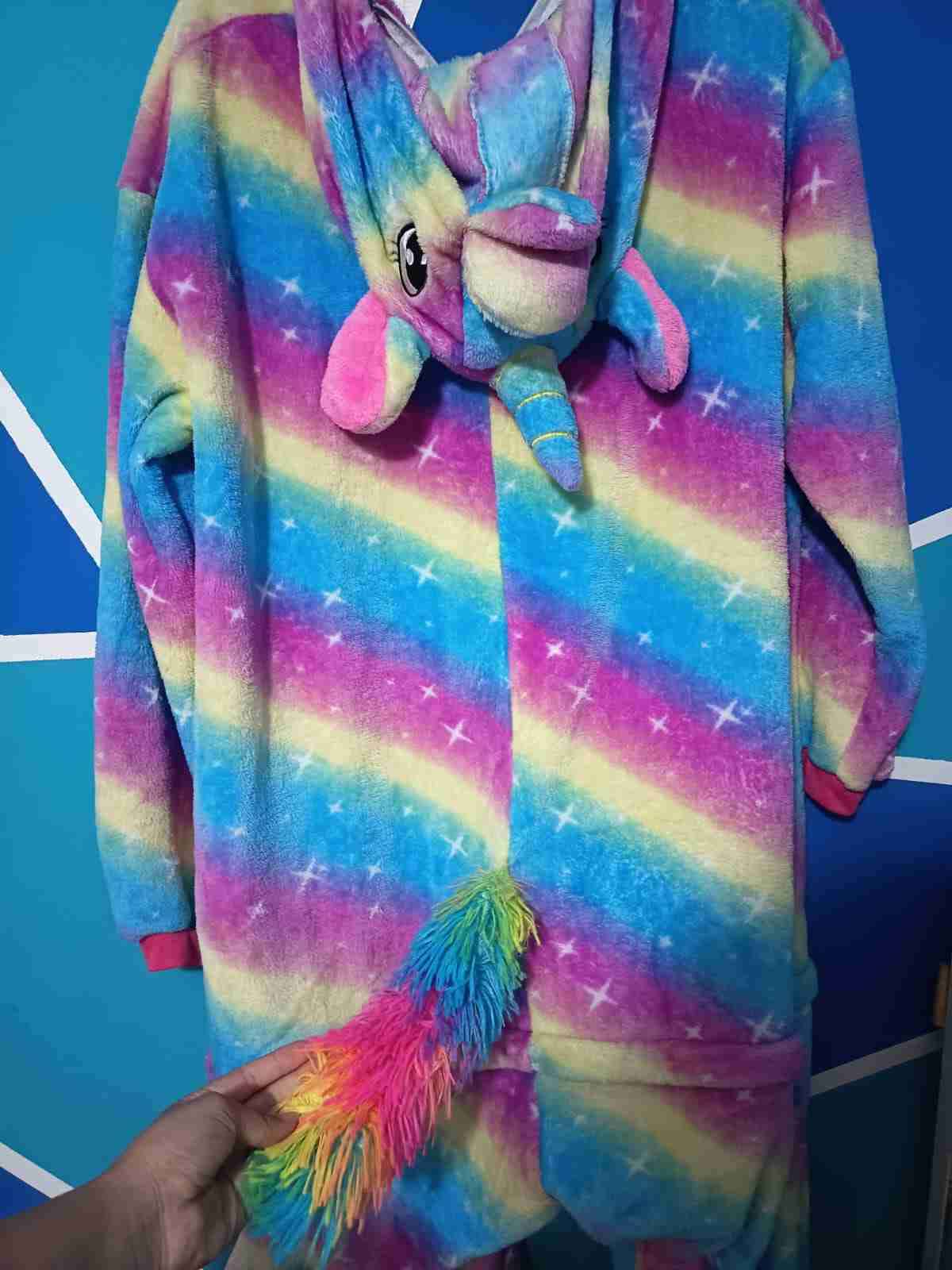 Pijama unicornio arcoíris - 1