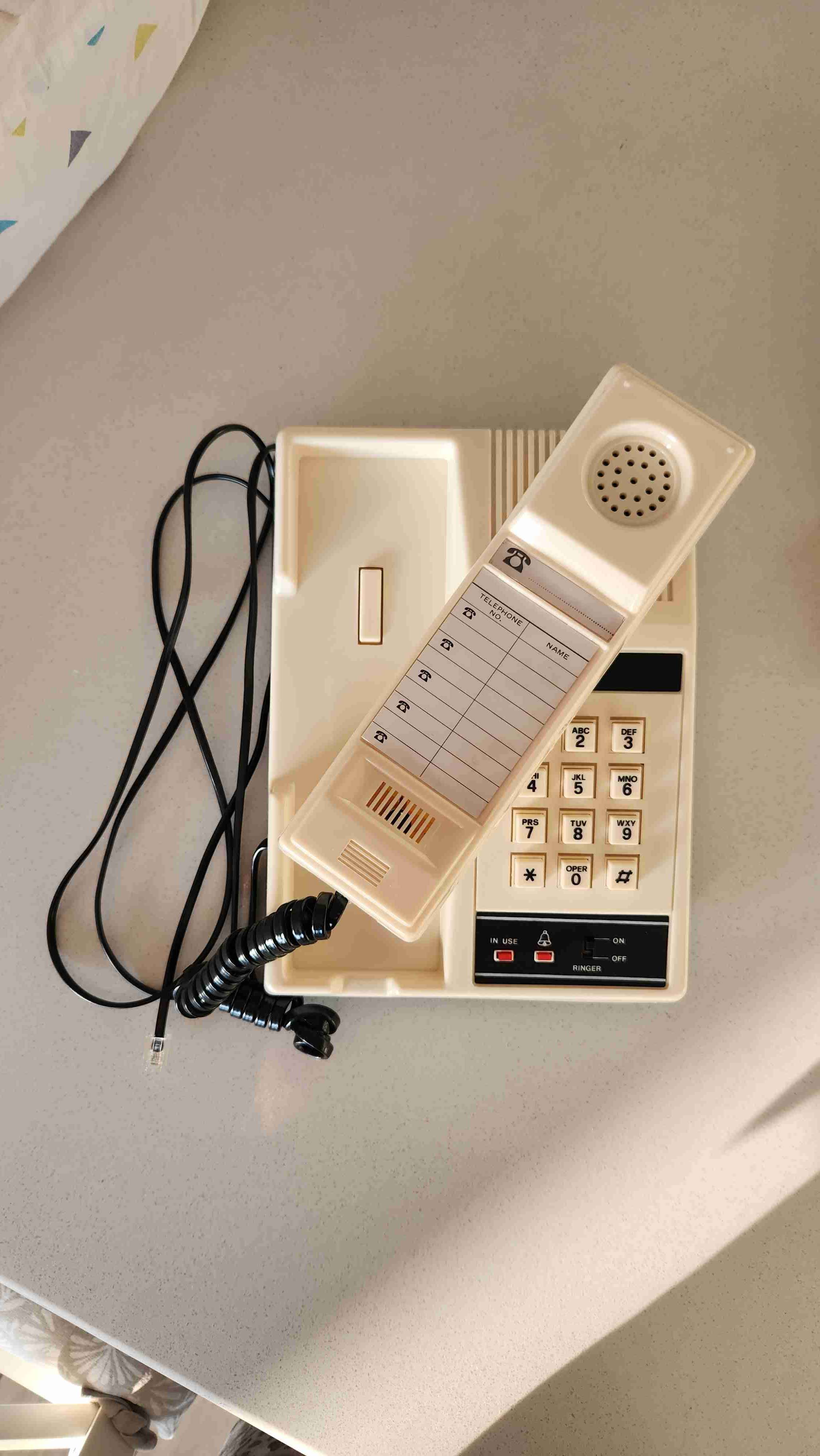 Teléfono de escritorio vintage - miniatura 6