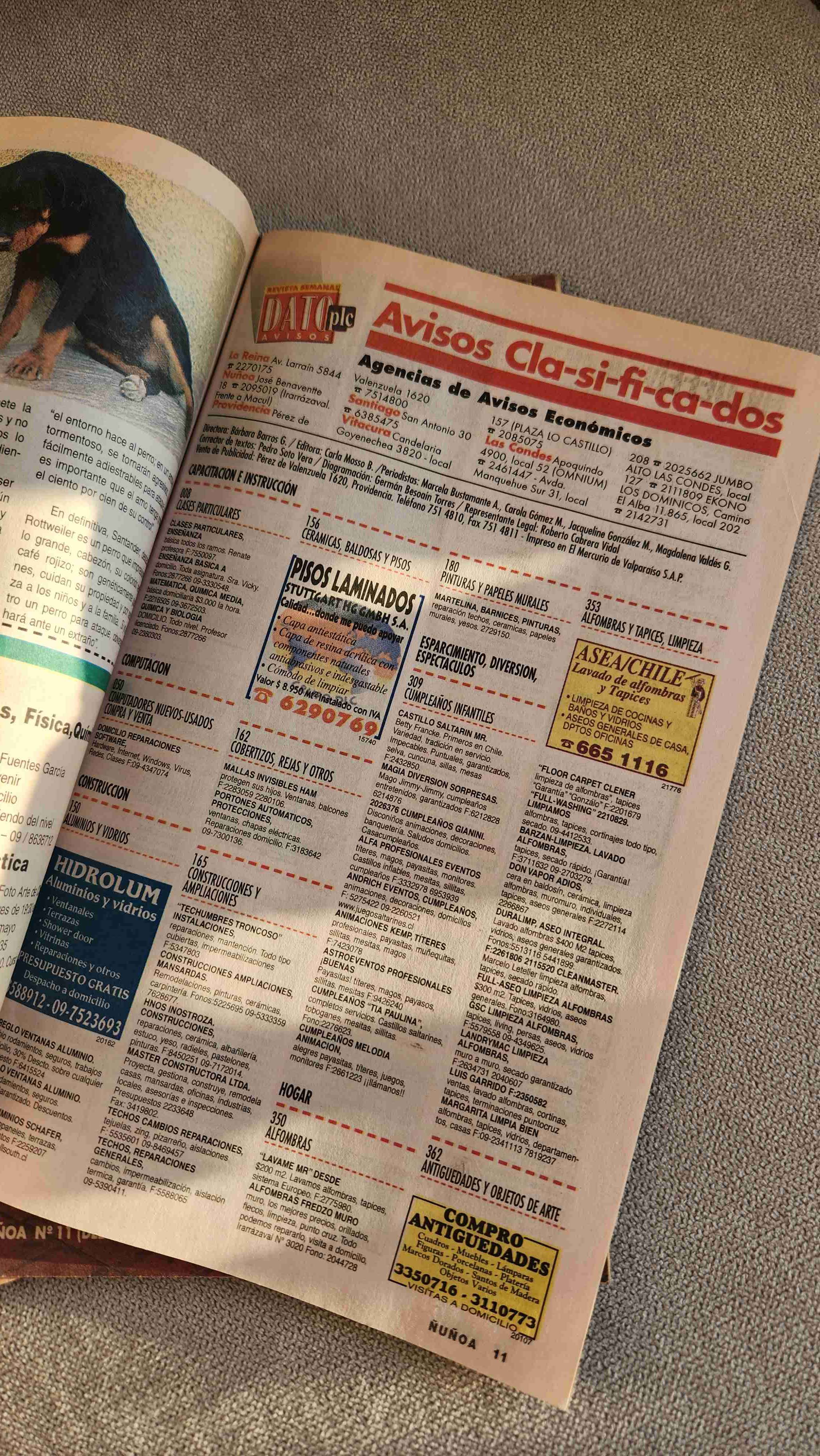 Colección revistas Dato Avisos - 6