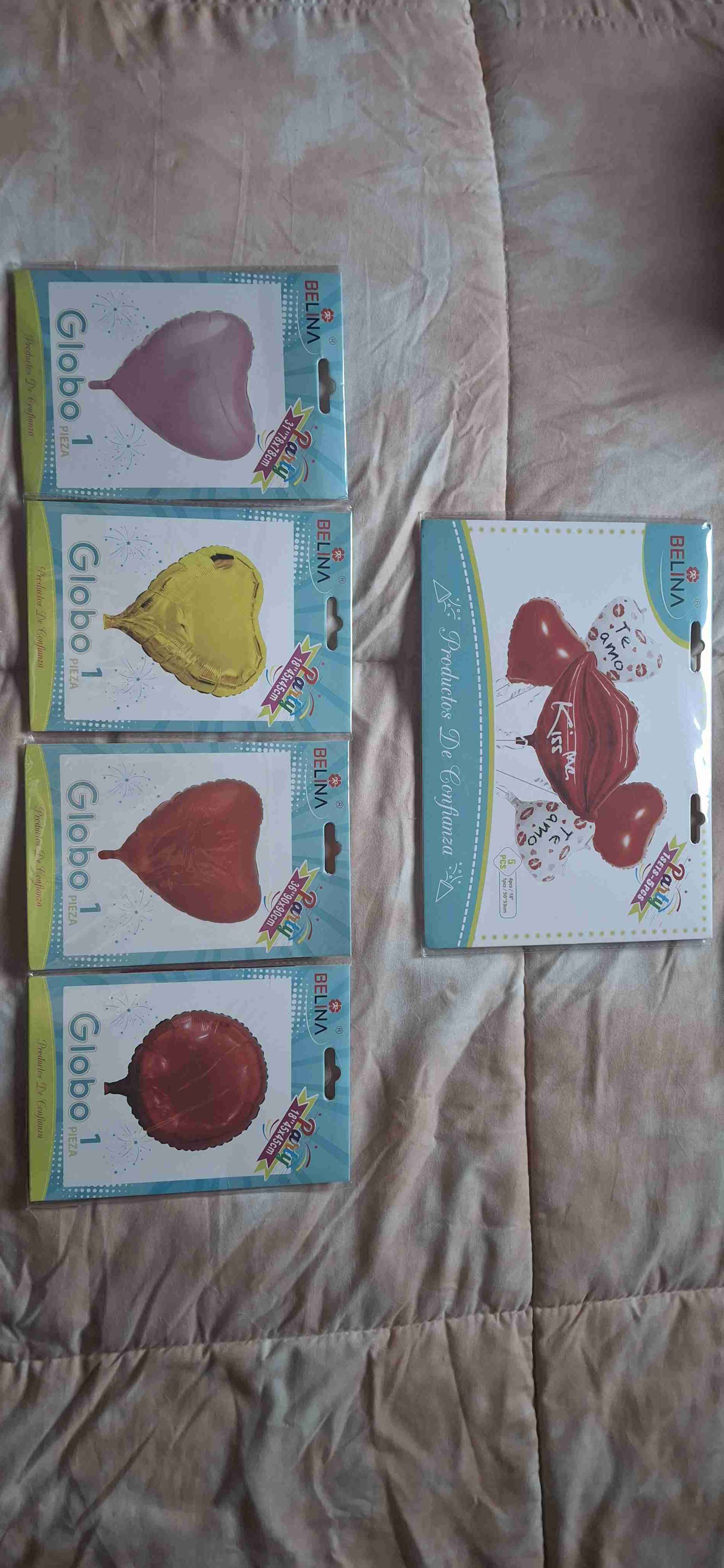 Globos de corazón Belina - 1