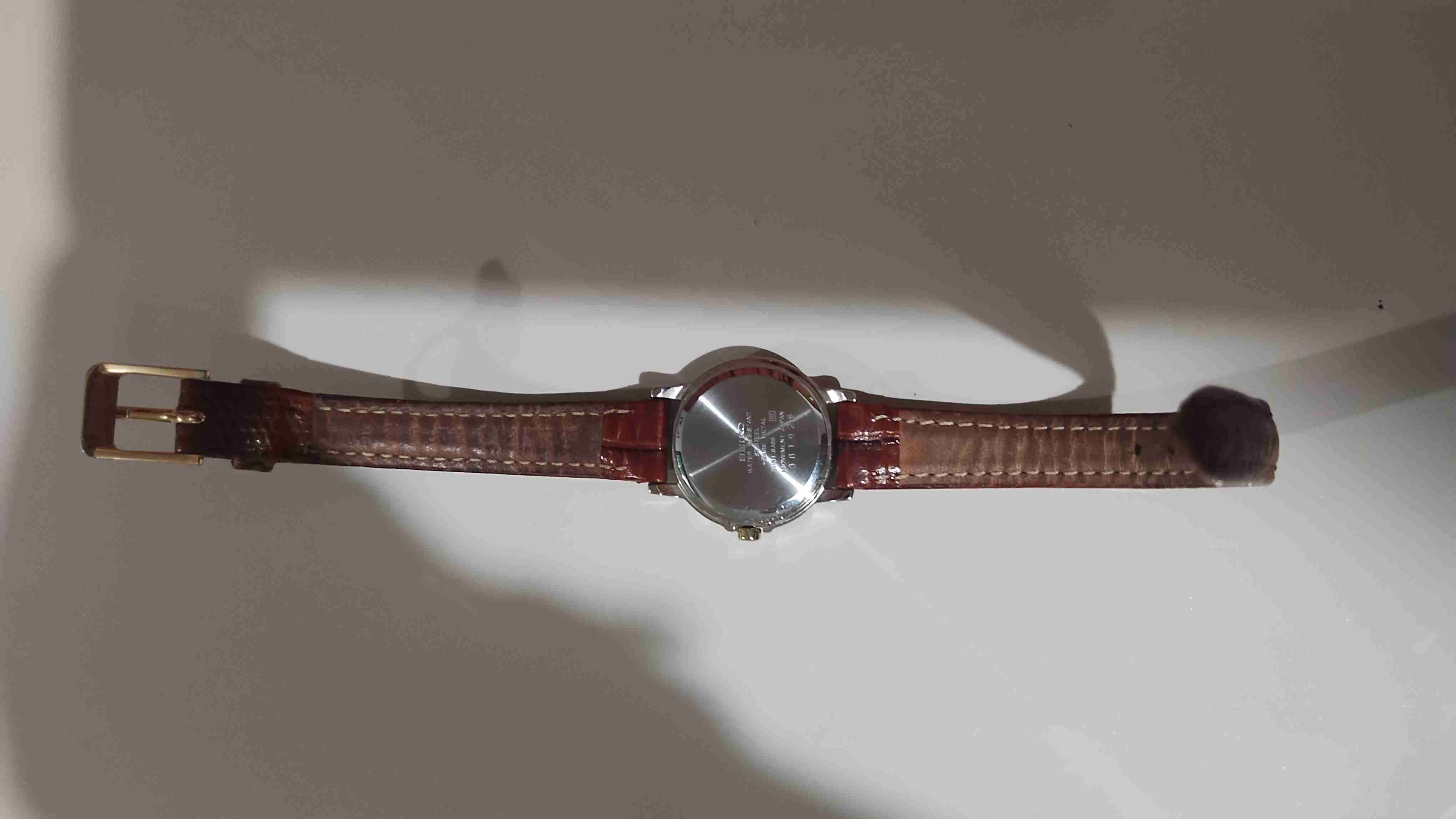 Reloj de pulsera cuero marrón - 2