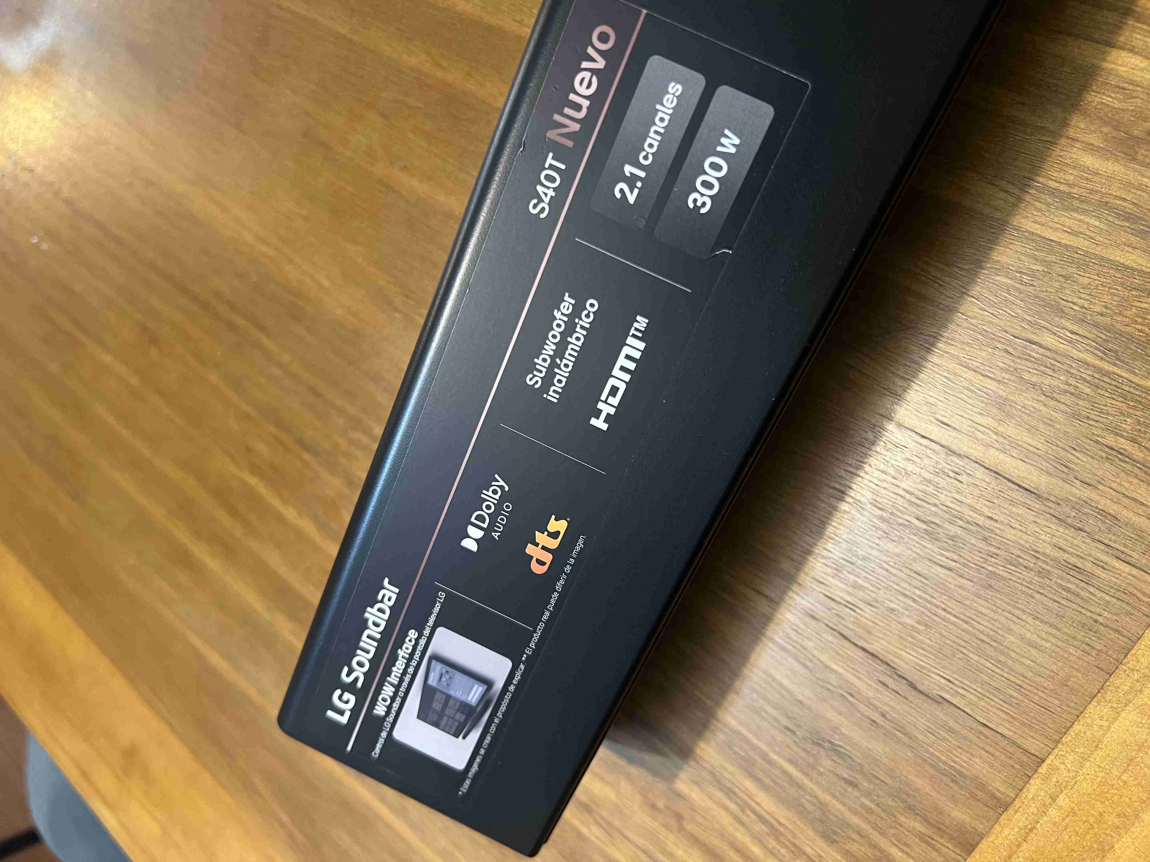 Barra de sonido LG negra - miniatura 2