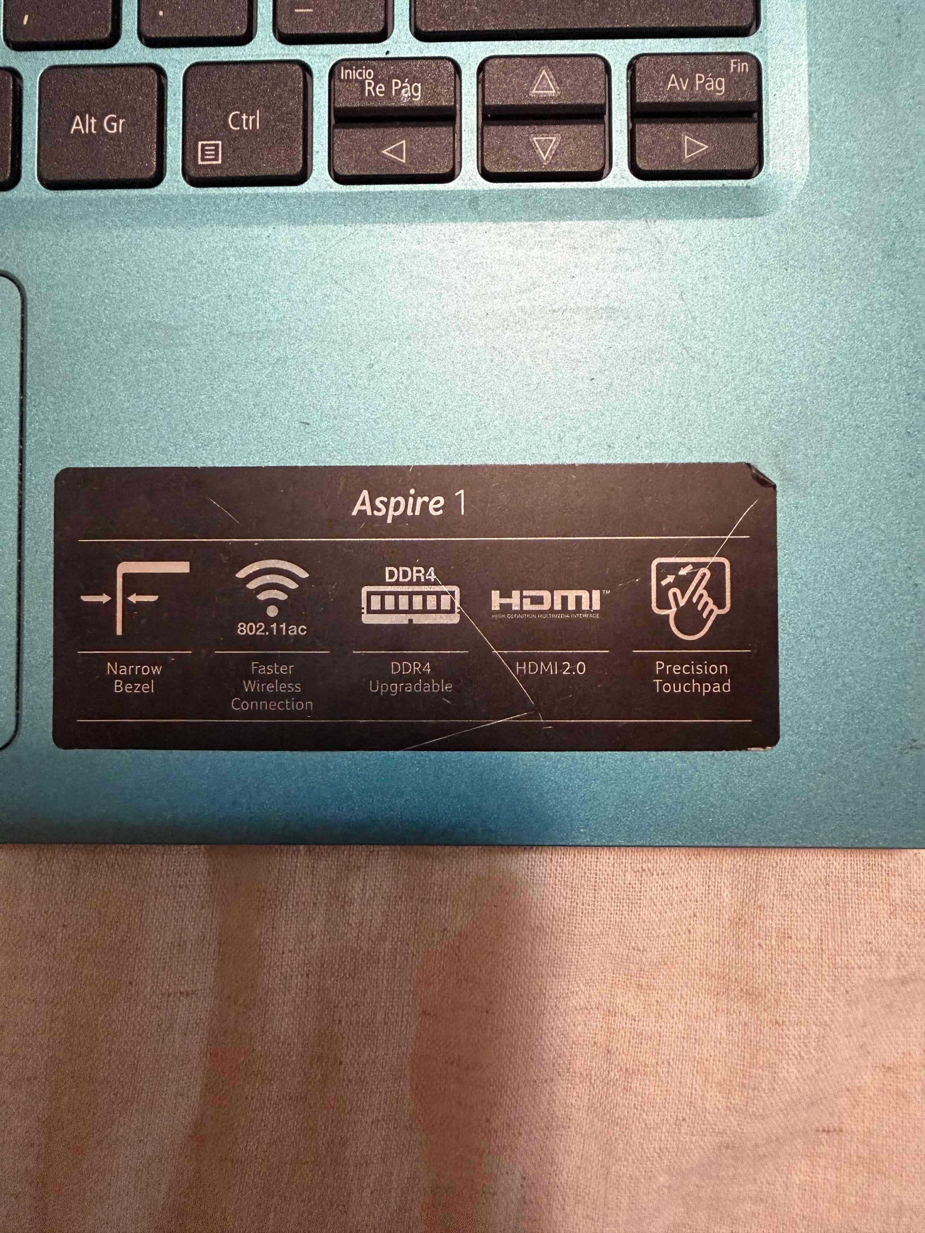 Notebook Acer Aspire 1 Turquesa - 1