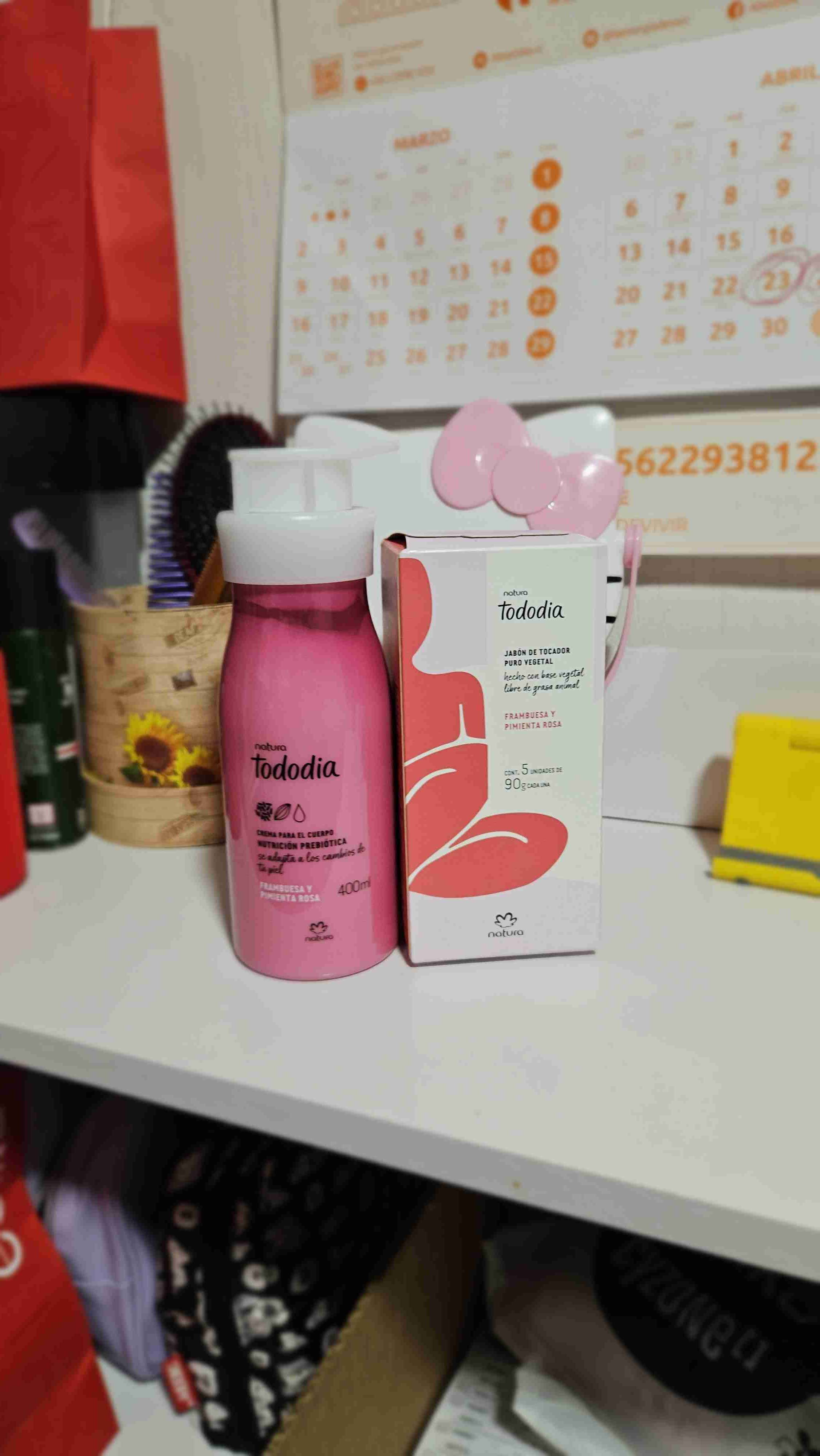 Set crema y jabón Natura Tododia