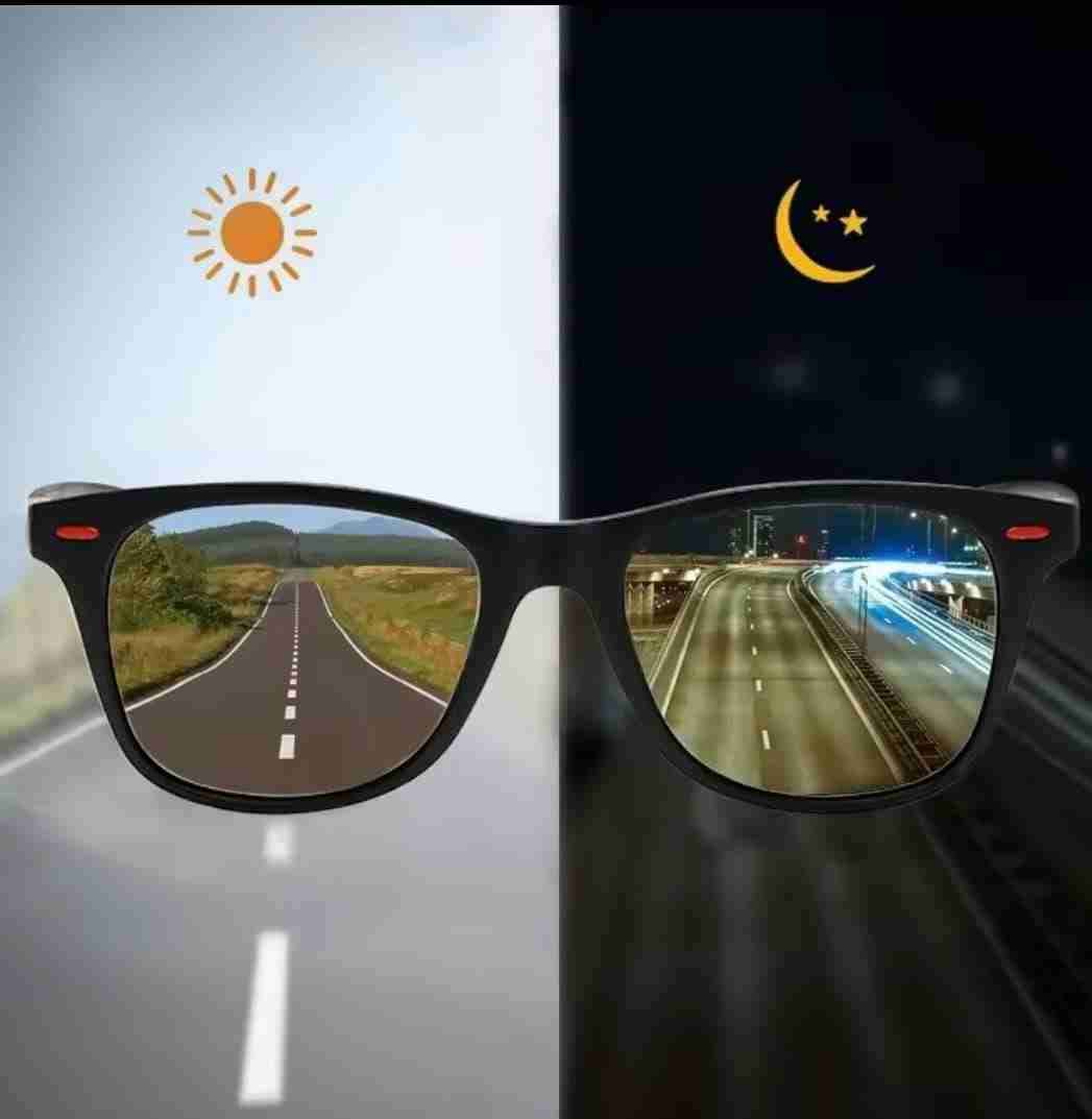 Gafas de sol negras unisex - miniatura 3