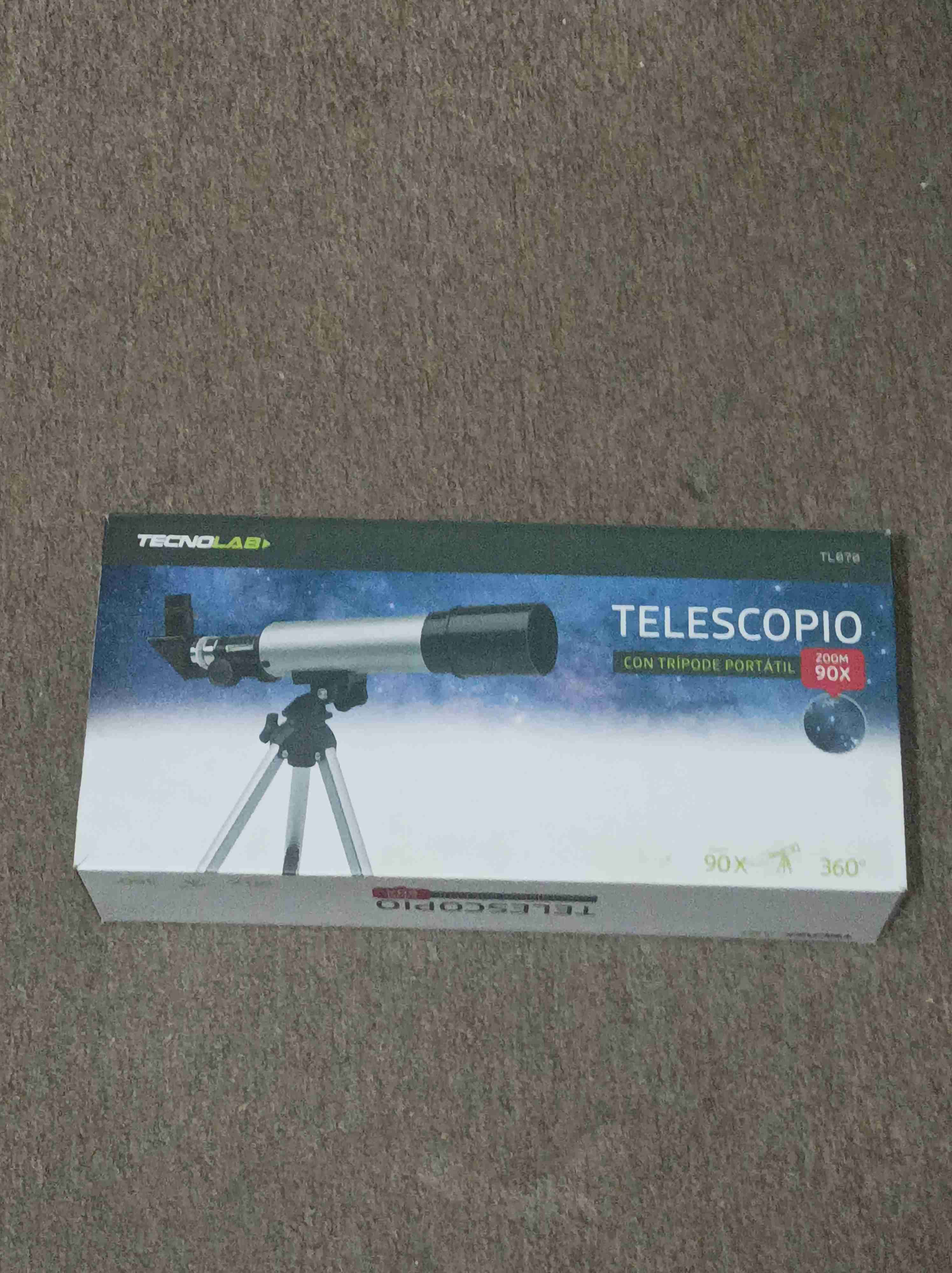 Telescopio TecnoLAB con trípode