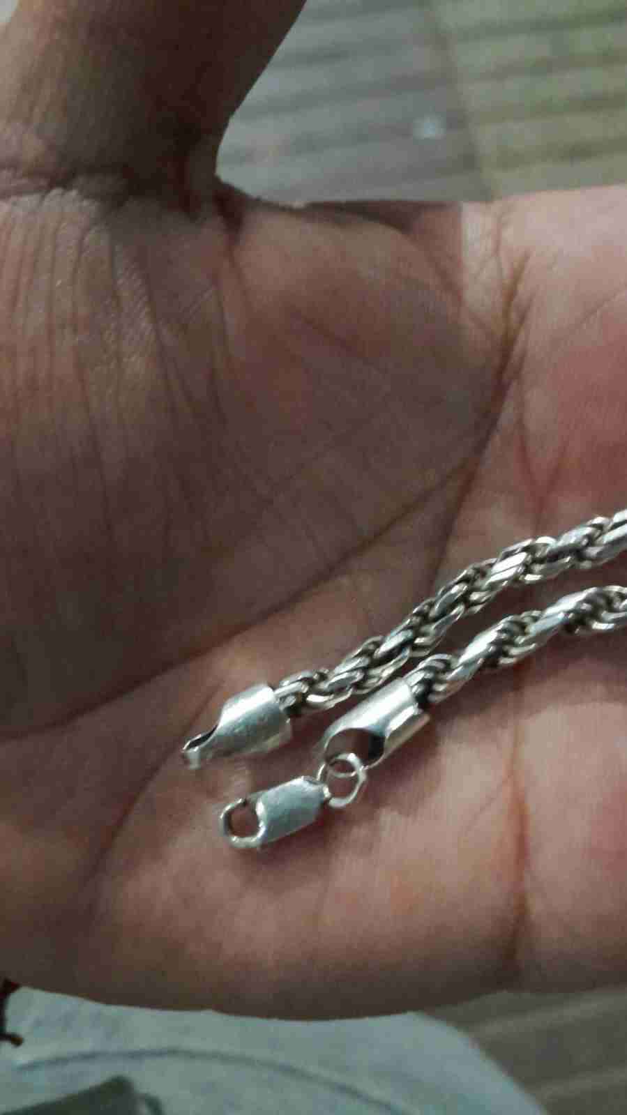 Pulsera de plata trenzada - 2