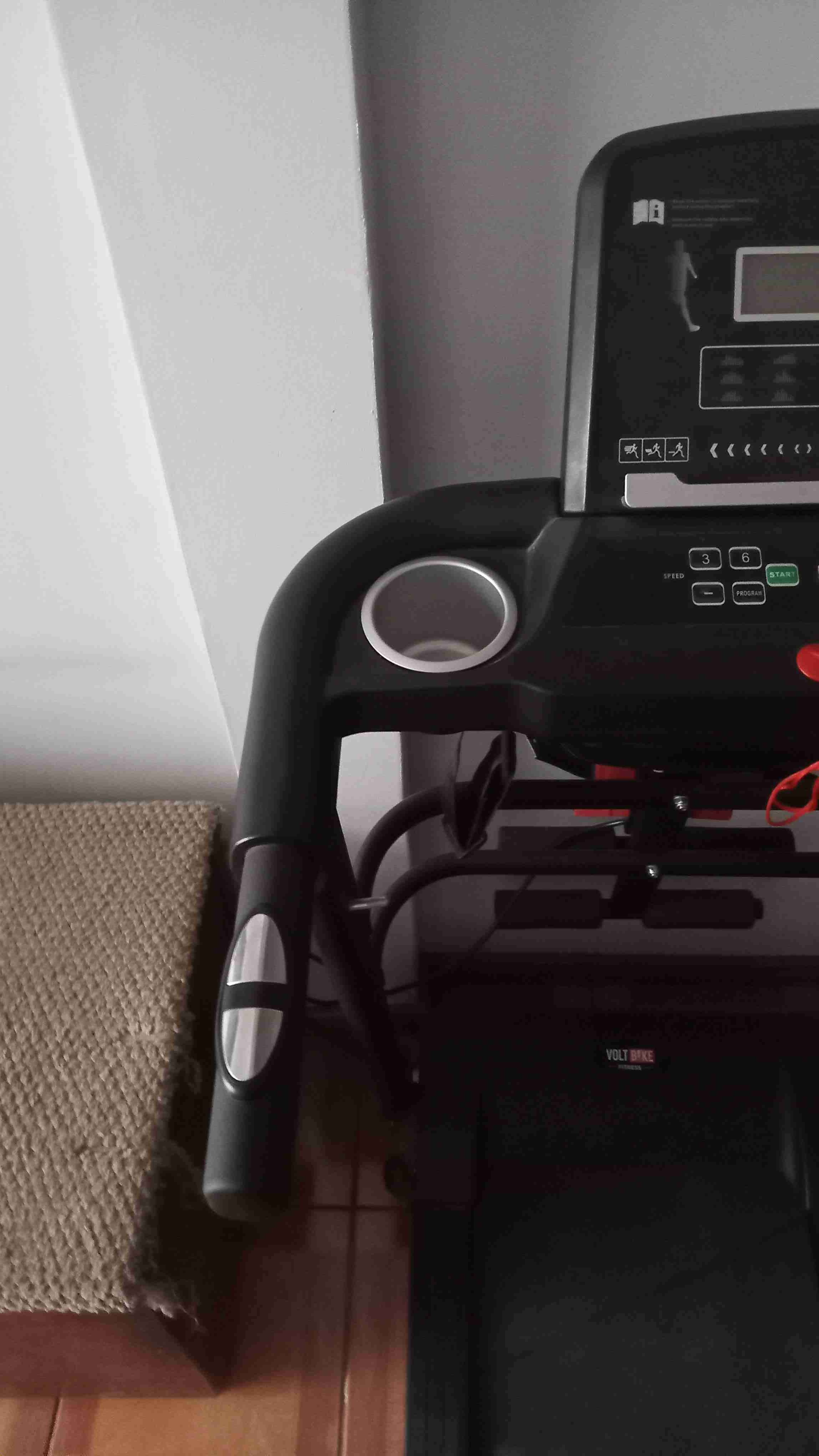 Trotadora Volt Bike negra - miniatura 2