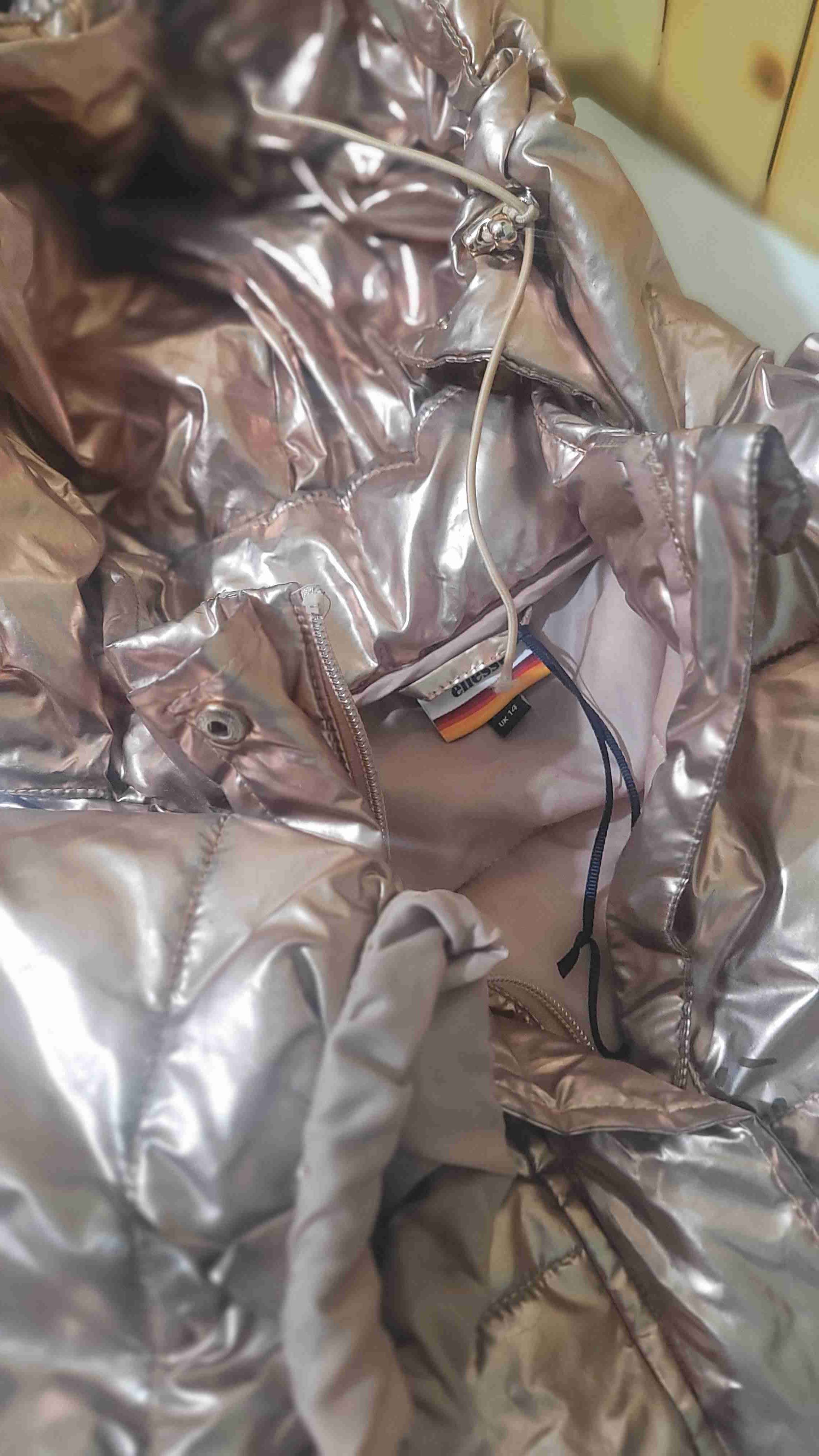 Abrigo plateado acolchado Ellesse - miniatura 4