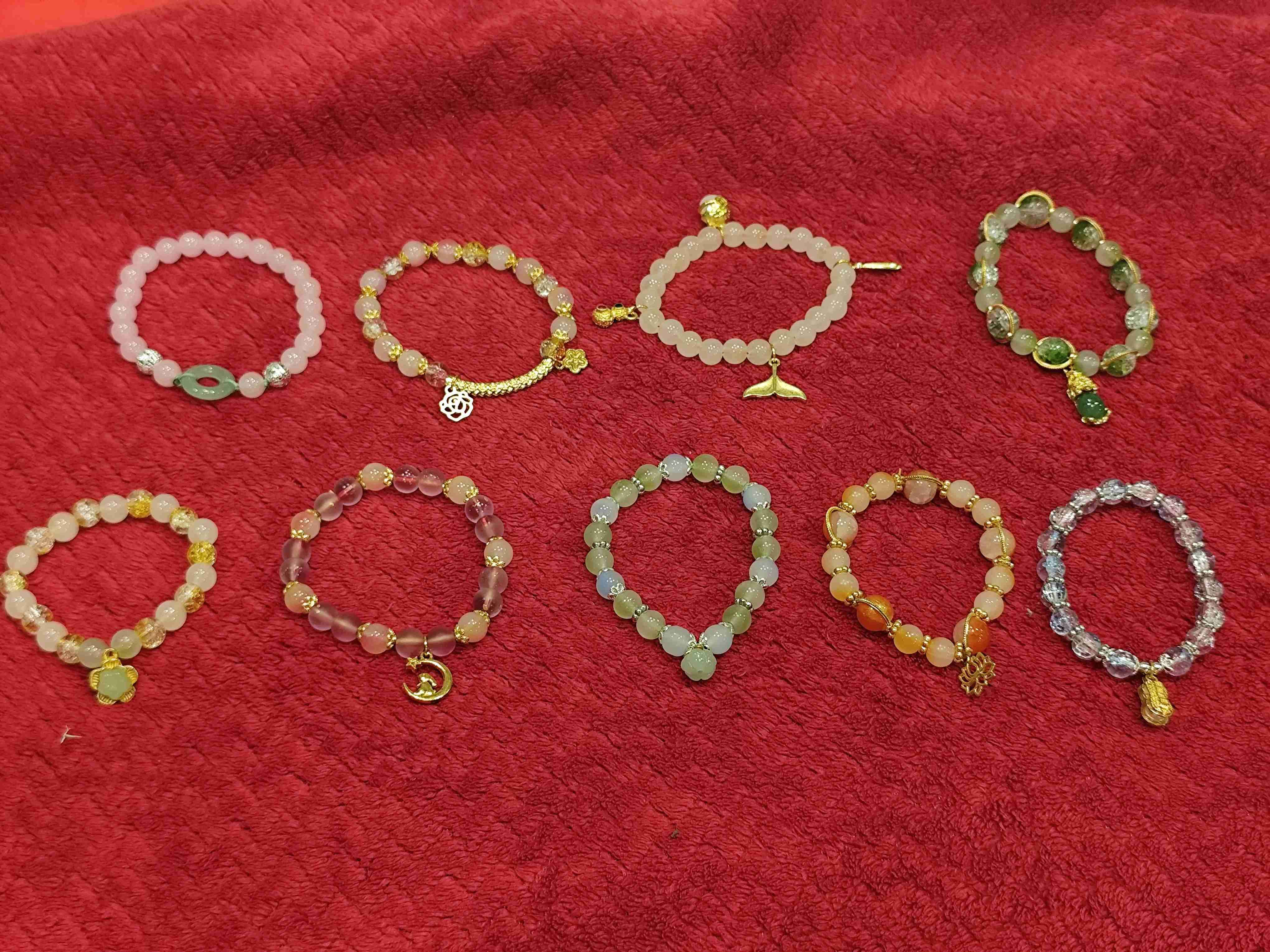 Pulseras de cuentas coloridas - miniatura 2