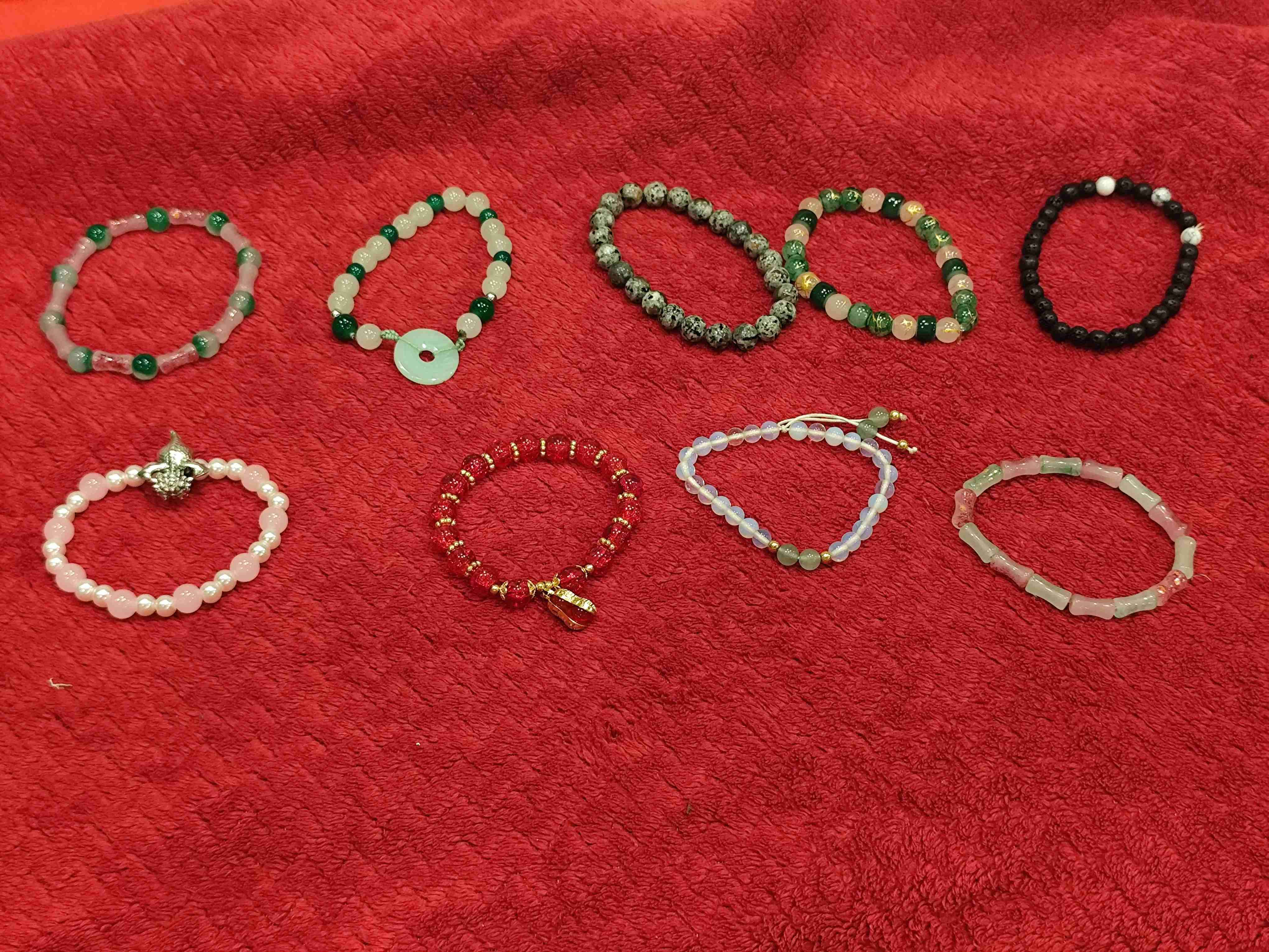 Pulseras de cuentas coloridas - miniatura 3