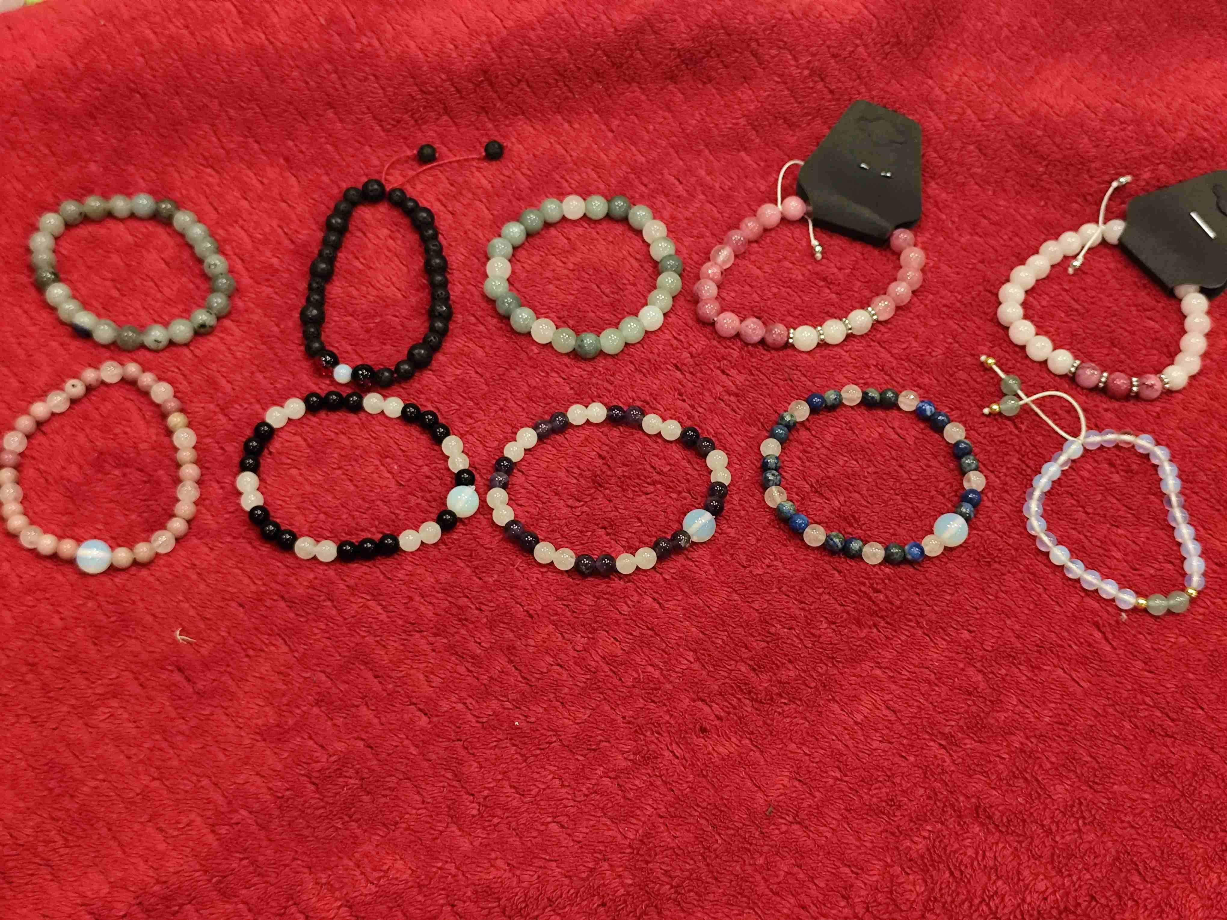 Pulseras de cuentas coloridas - miniatura 4