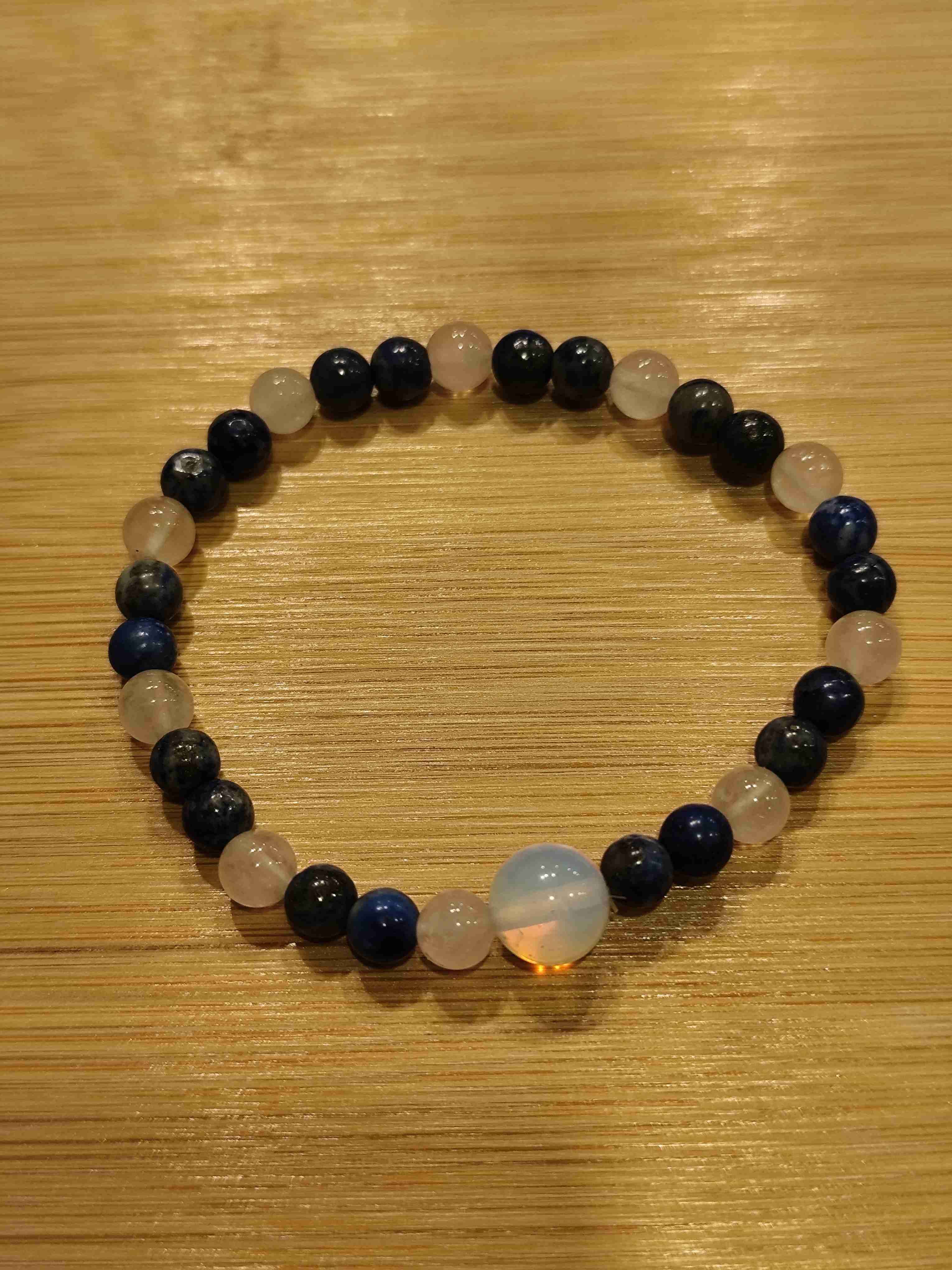 Set de pulseras de piedras para protección - miniatura 4