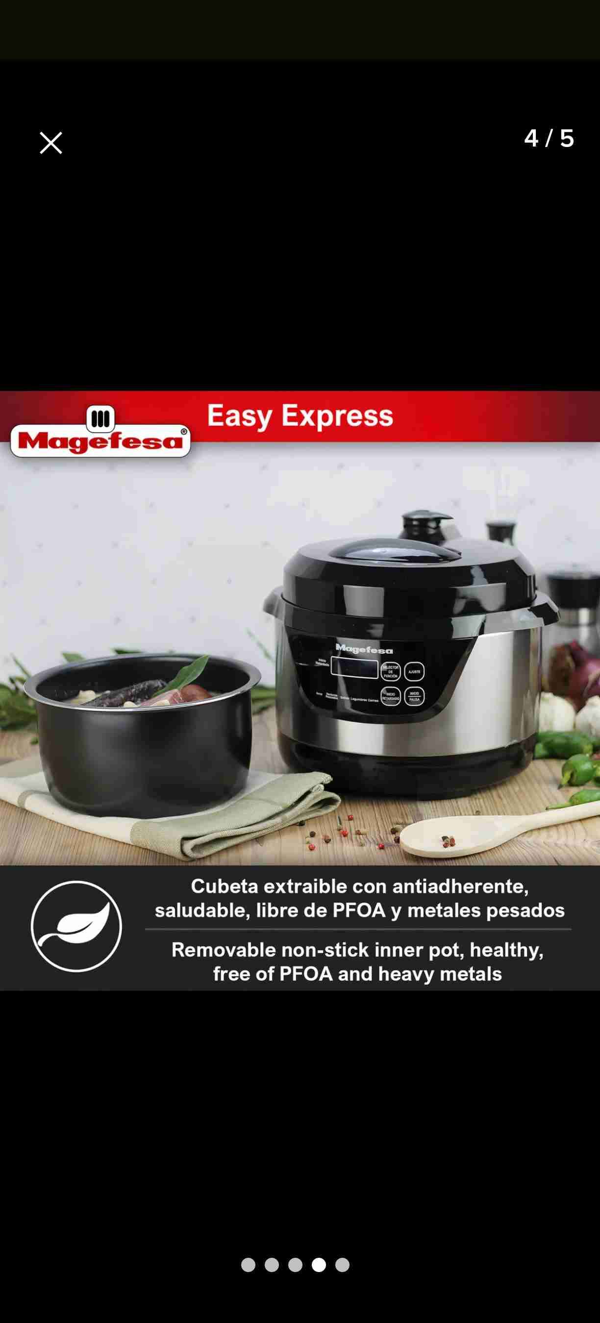 Olla a presión Magefesa Easy Express - miniatura 2