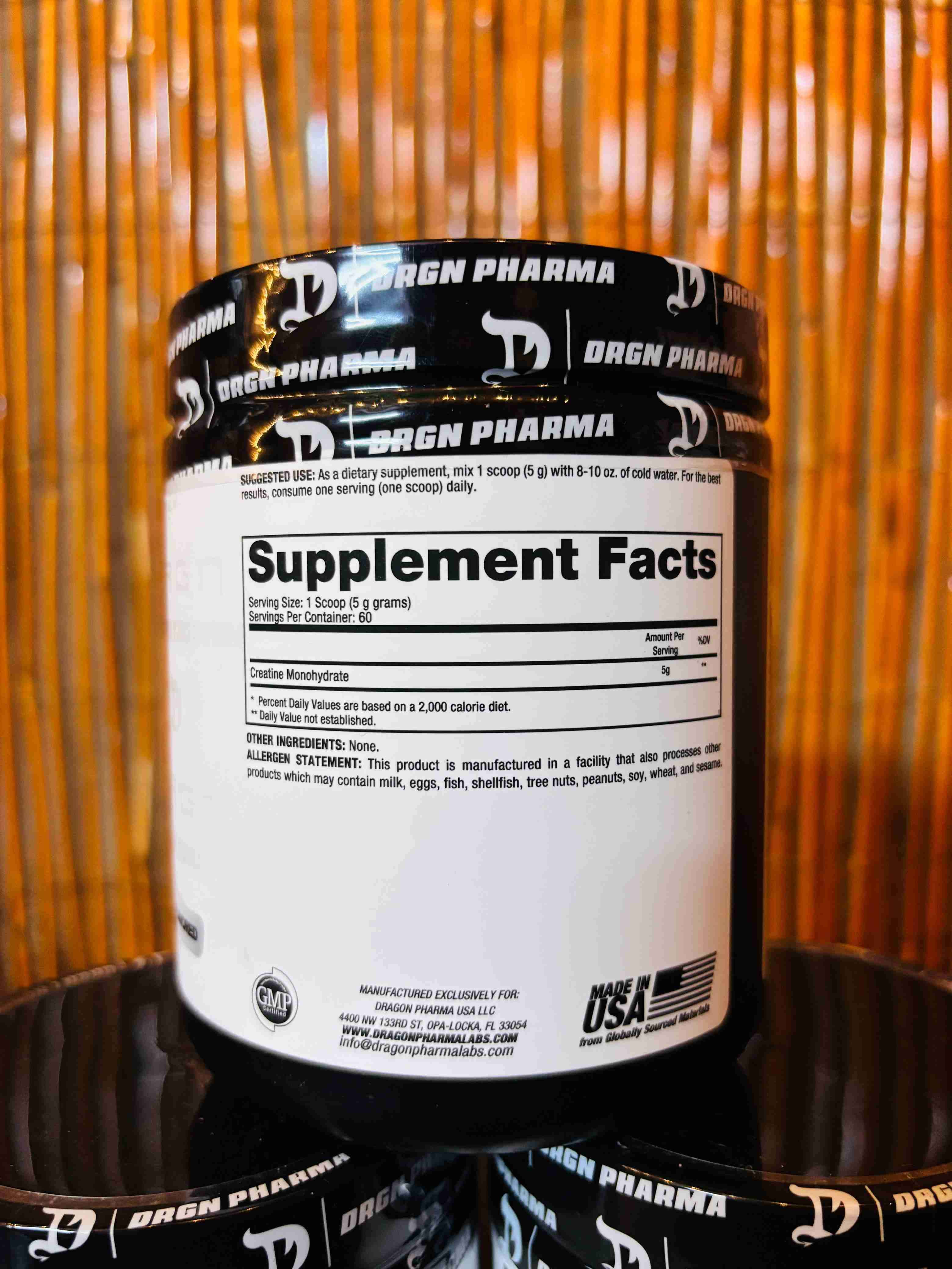 Creatina Monohidratada Dragon Pharma - miniatura 2