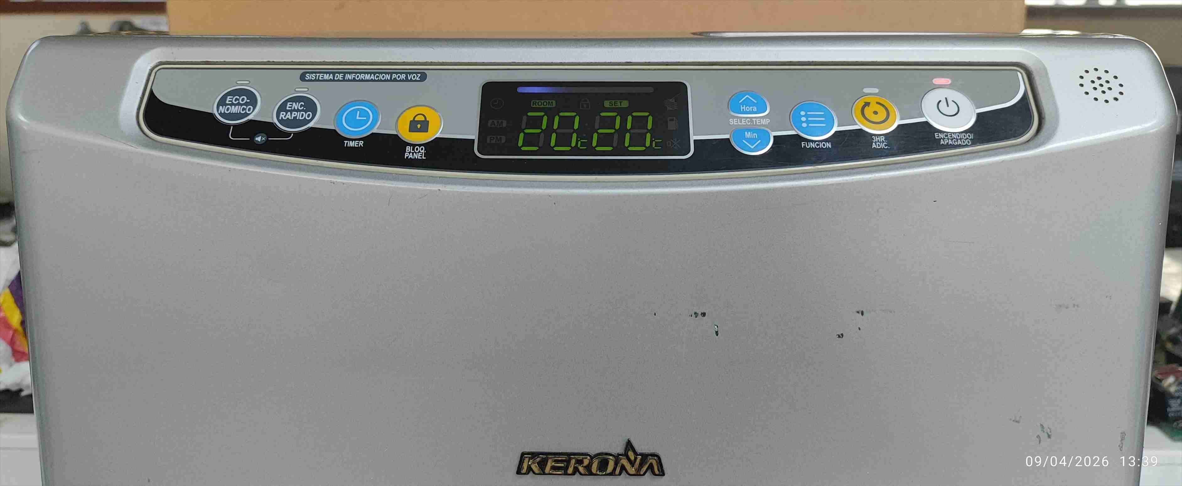 Estufa a parafina Kerona gris - miniatura 3