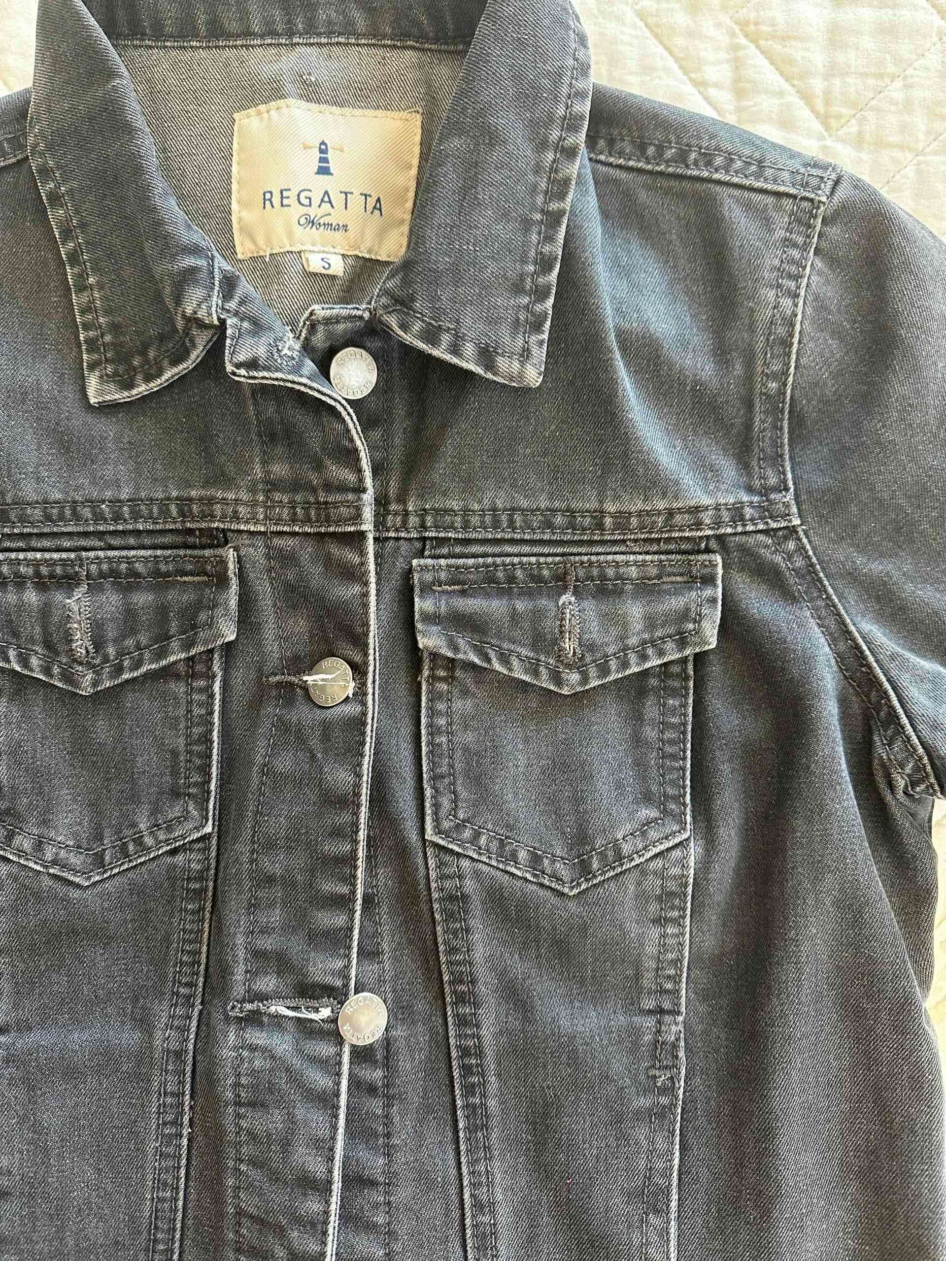 Chaqueta mezclilla gris Regatta - miniatura 2