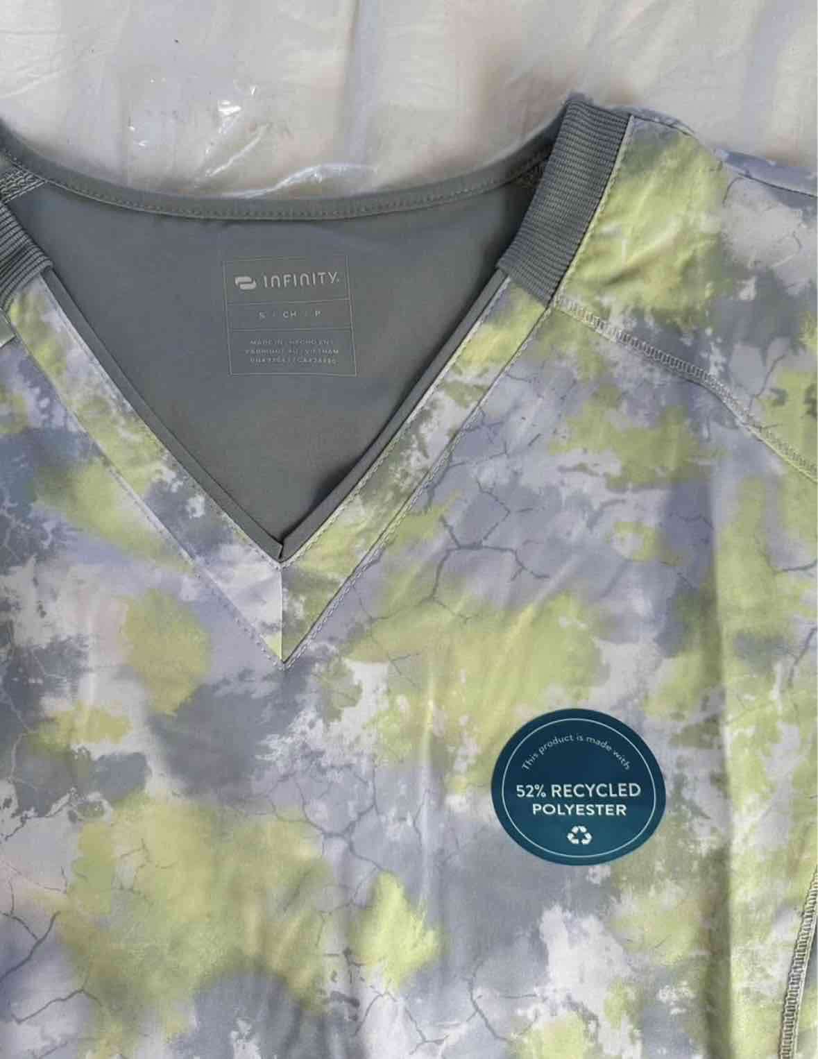 Blusa médica estampada - 2