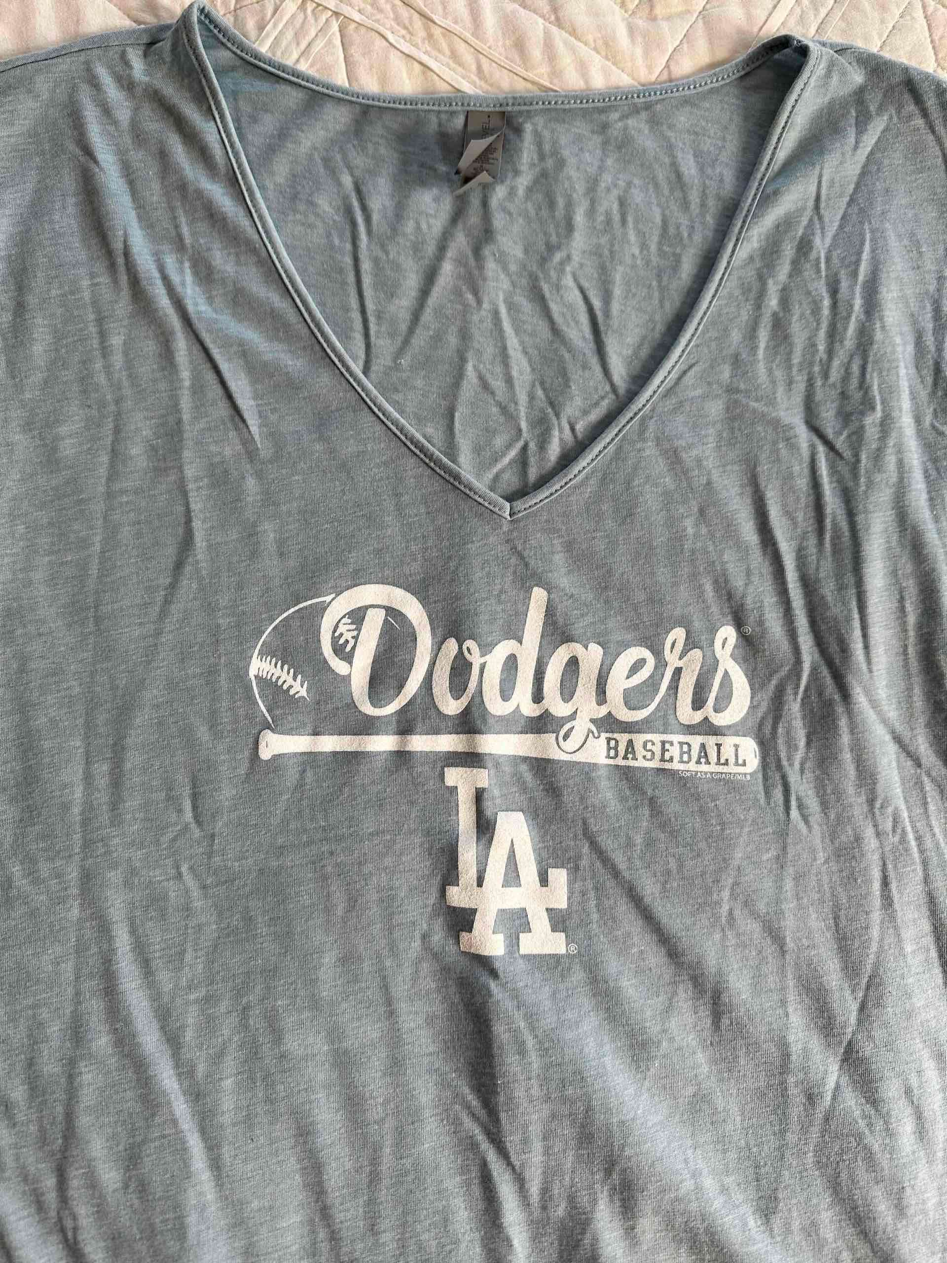 Polera gris Dodgers - 2