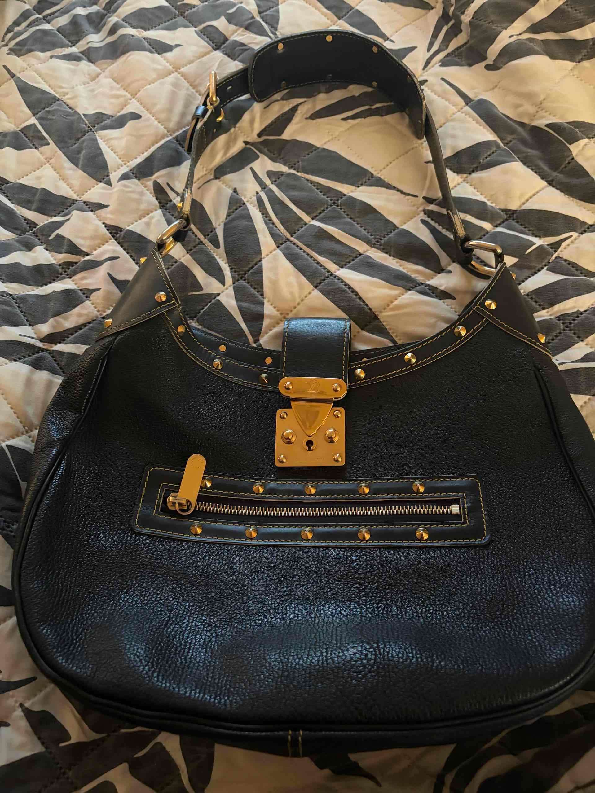 Cartera negra Louis Vuitton - 1