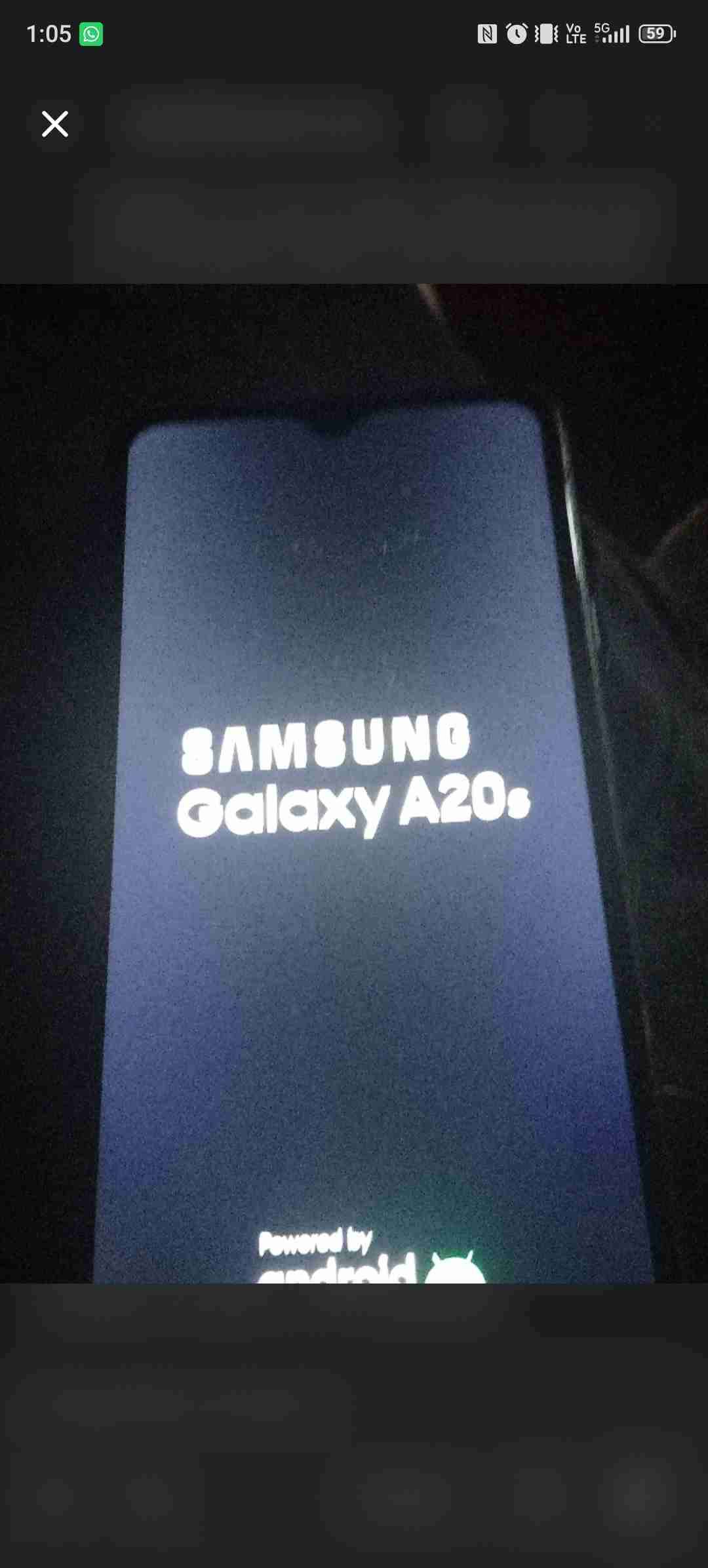 Samsung Galaxy A20s negro - miniatura 1