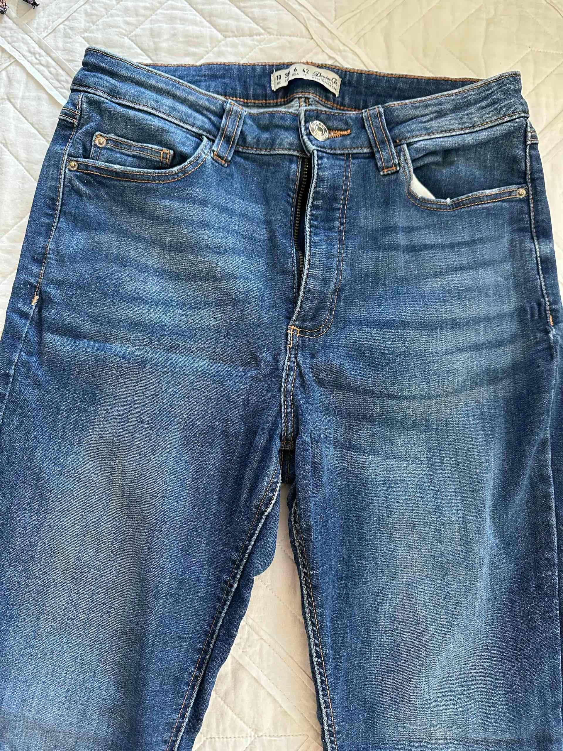 Jeans desgastados azul oscuro - miniatura 2