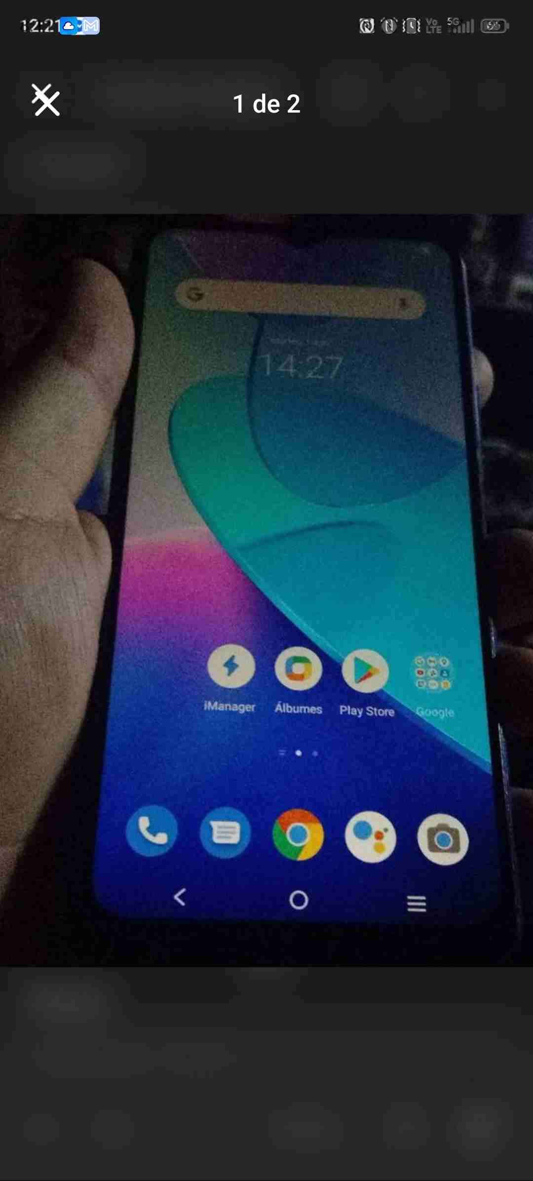 Celular Vivo azul y20 - miniatura 2