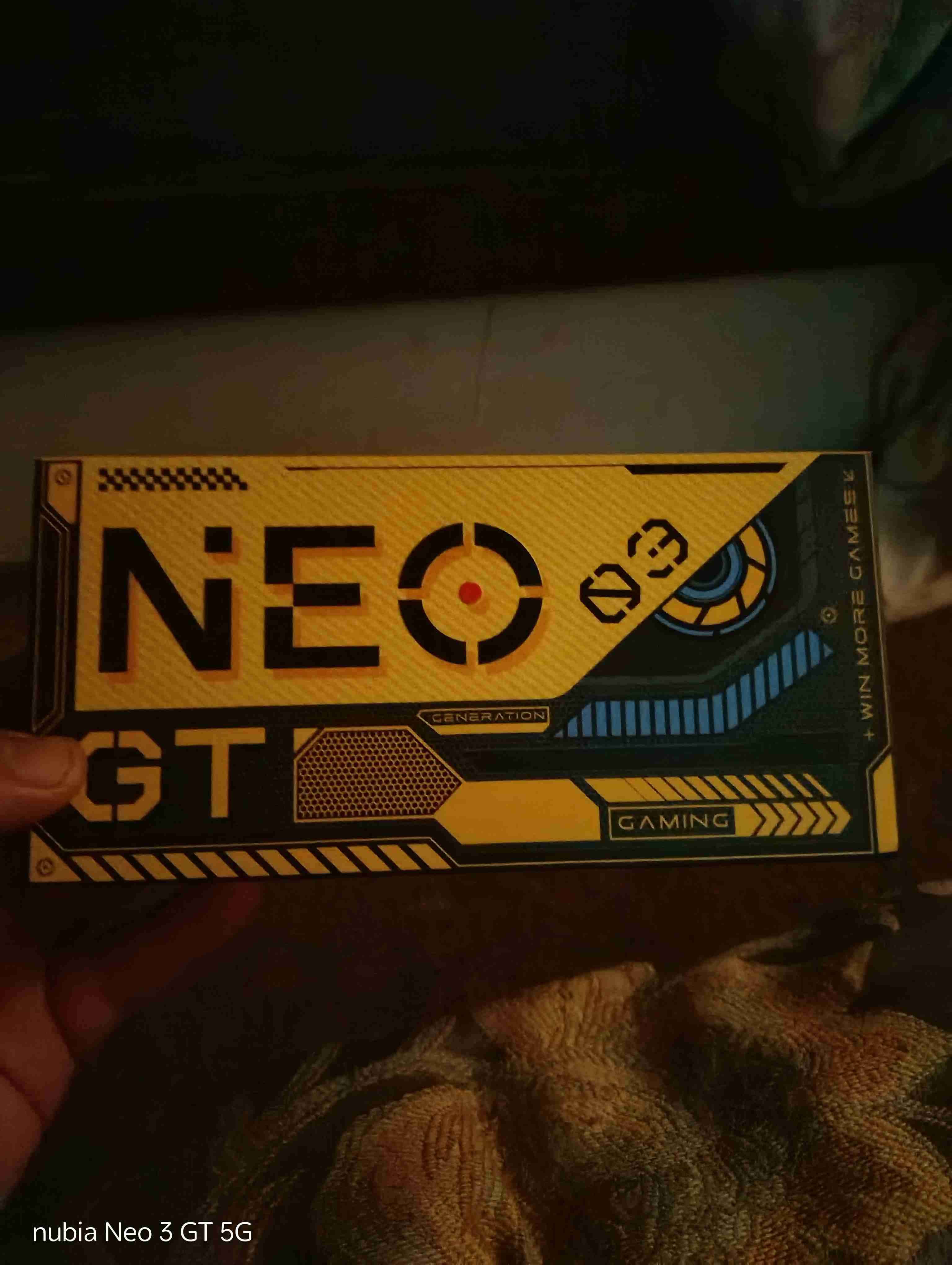 ZTE Nubia Neo3 GT 5G amarillo - miniatura 3