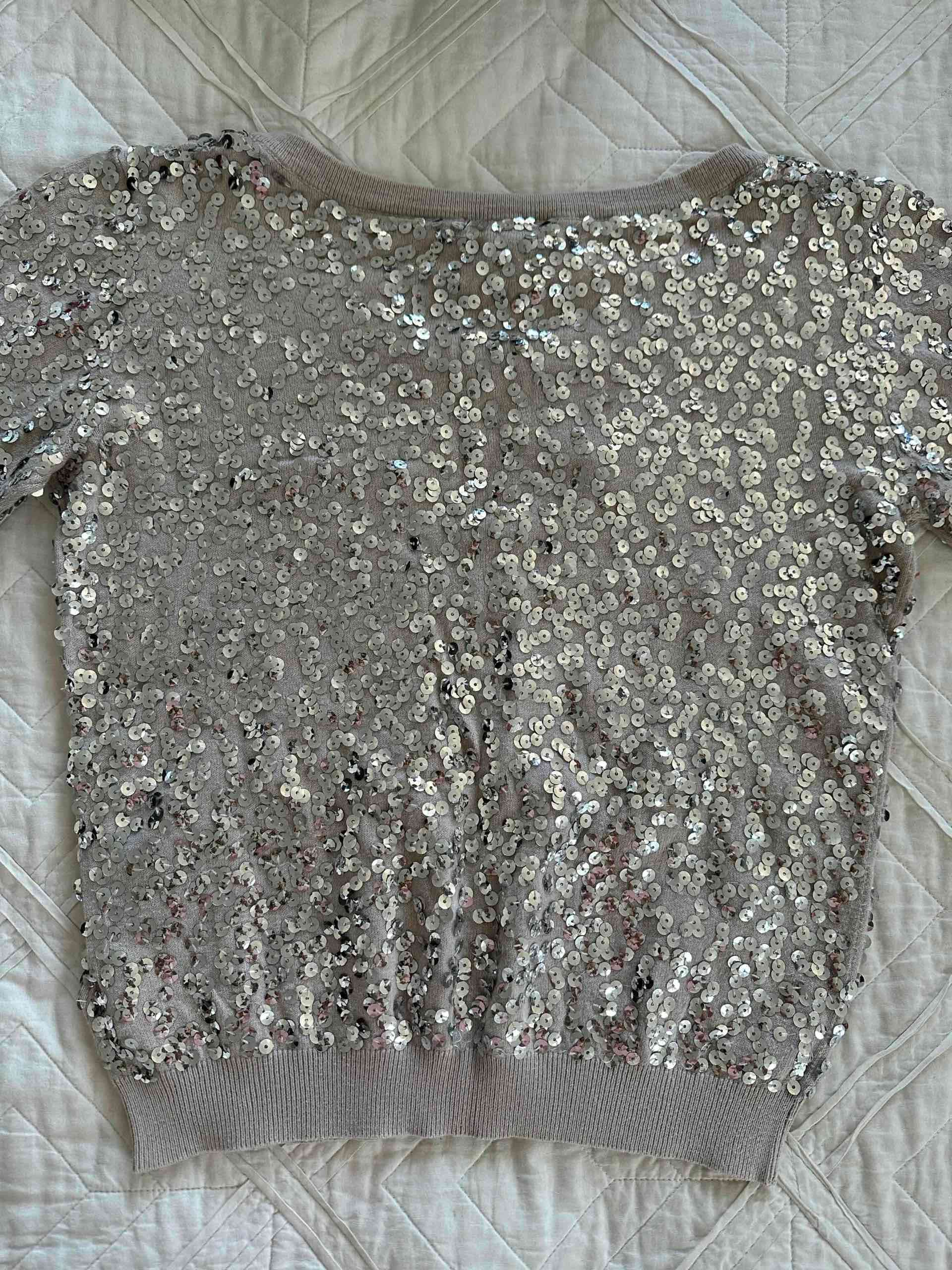 Chaleco plateado con lentejuelas - miniatura 3