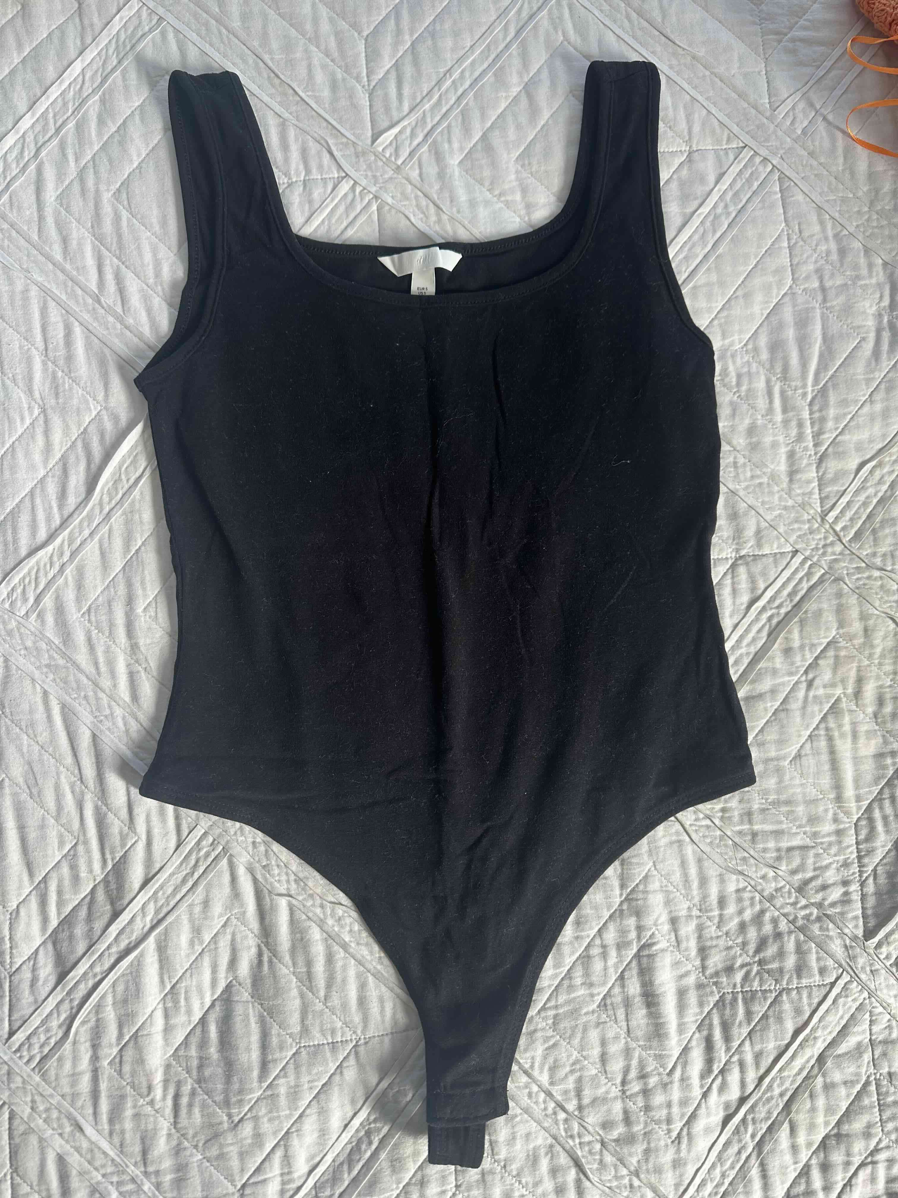 Body negro sin mangas - 1