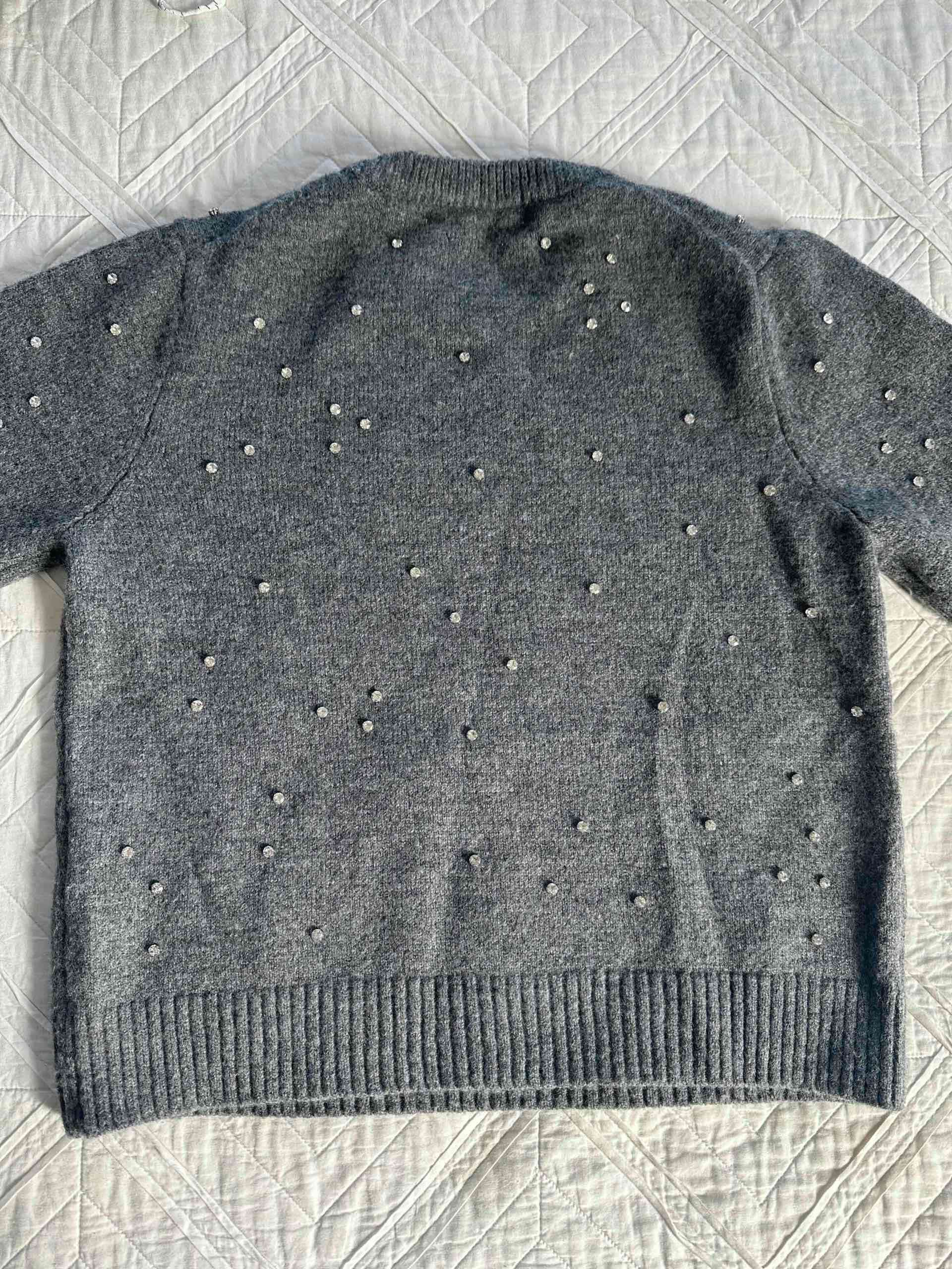 Suéter gris con brillos Basement - 3