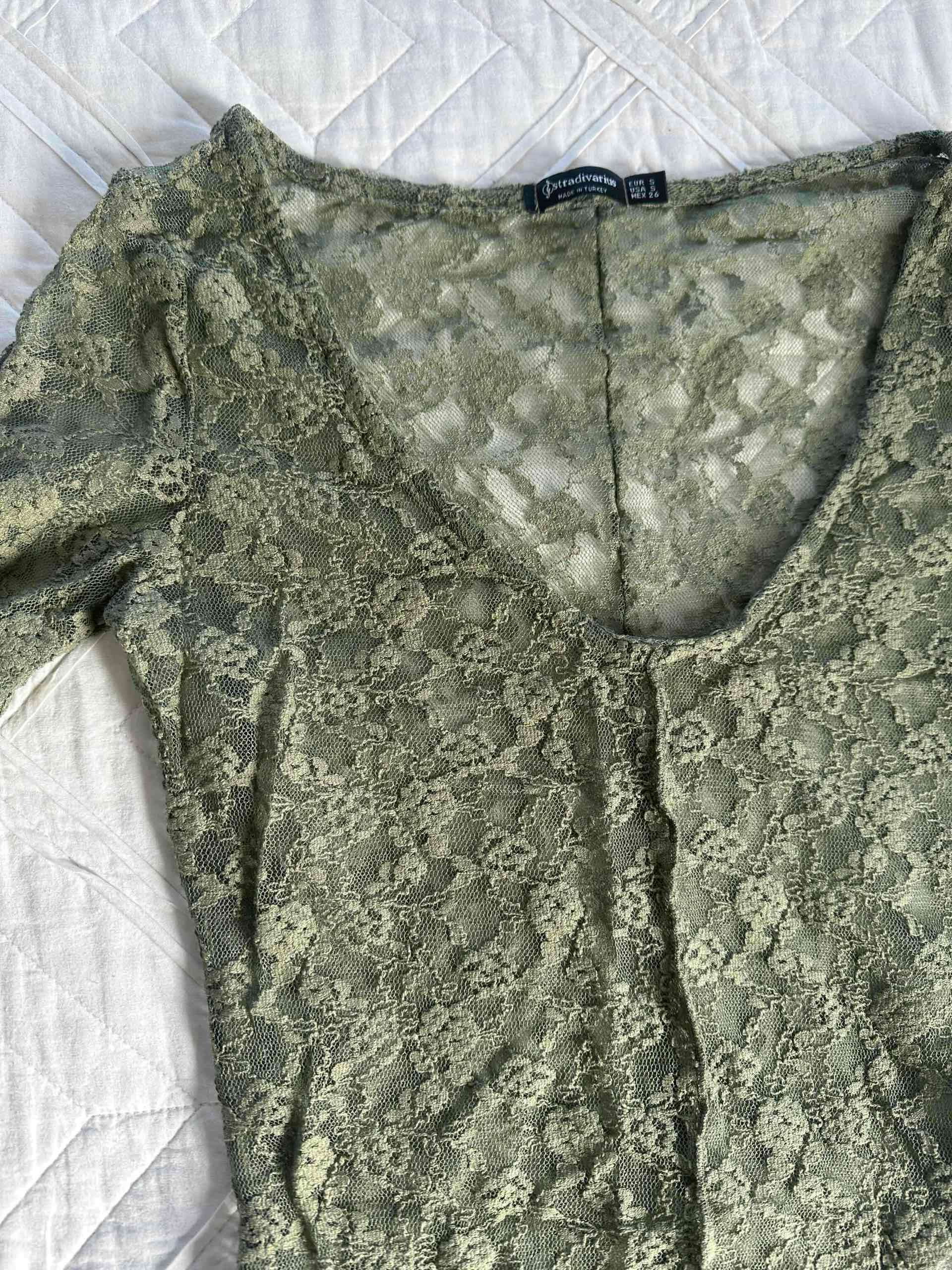 Body verde encaje - miniatura 2