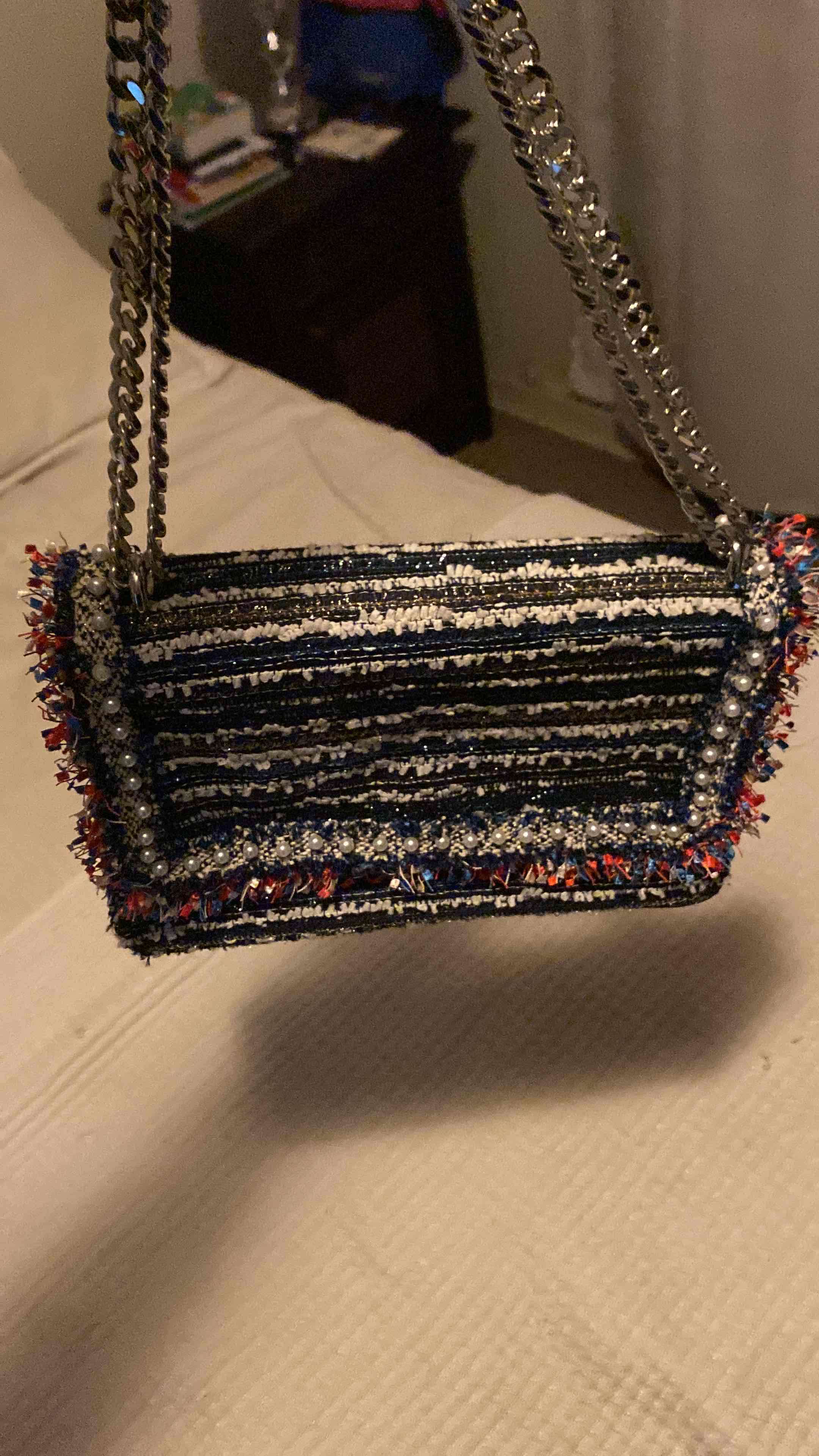 Cartera de mano tejida Zara - miniatura 3