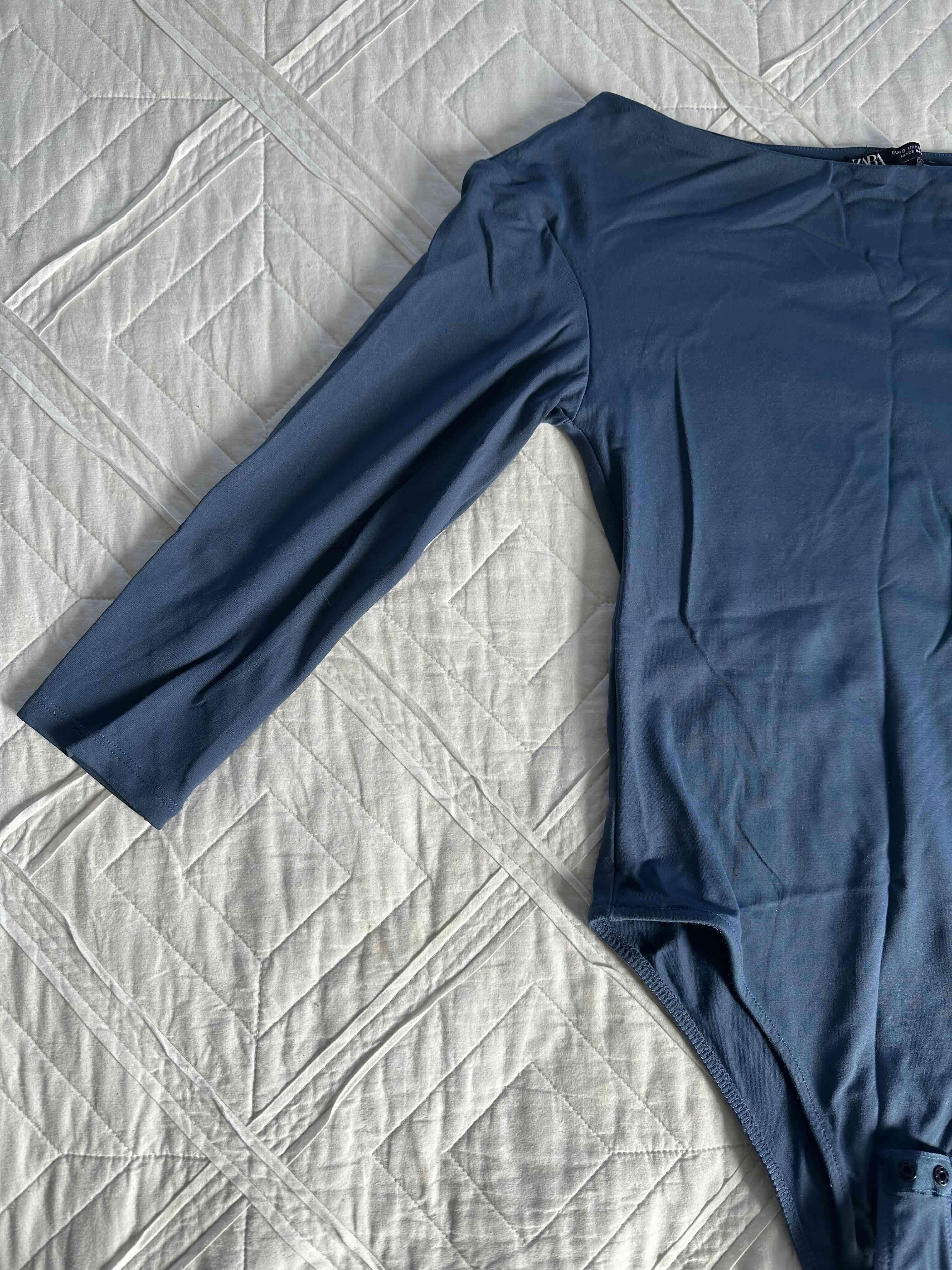 Body azul manga larga - 2