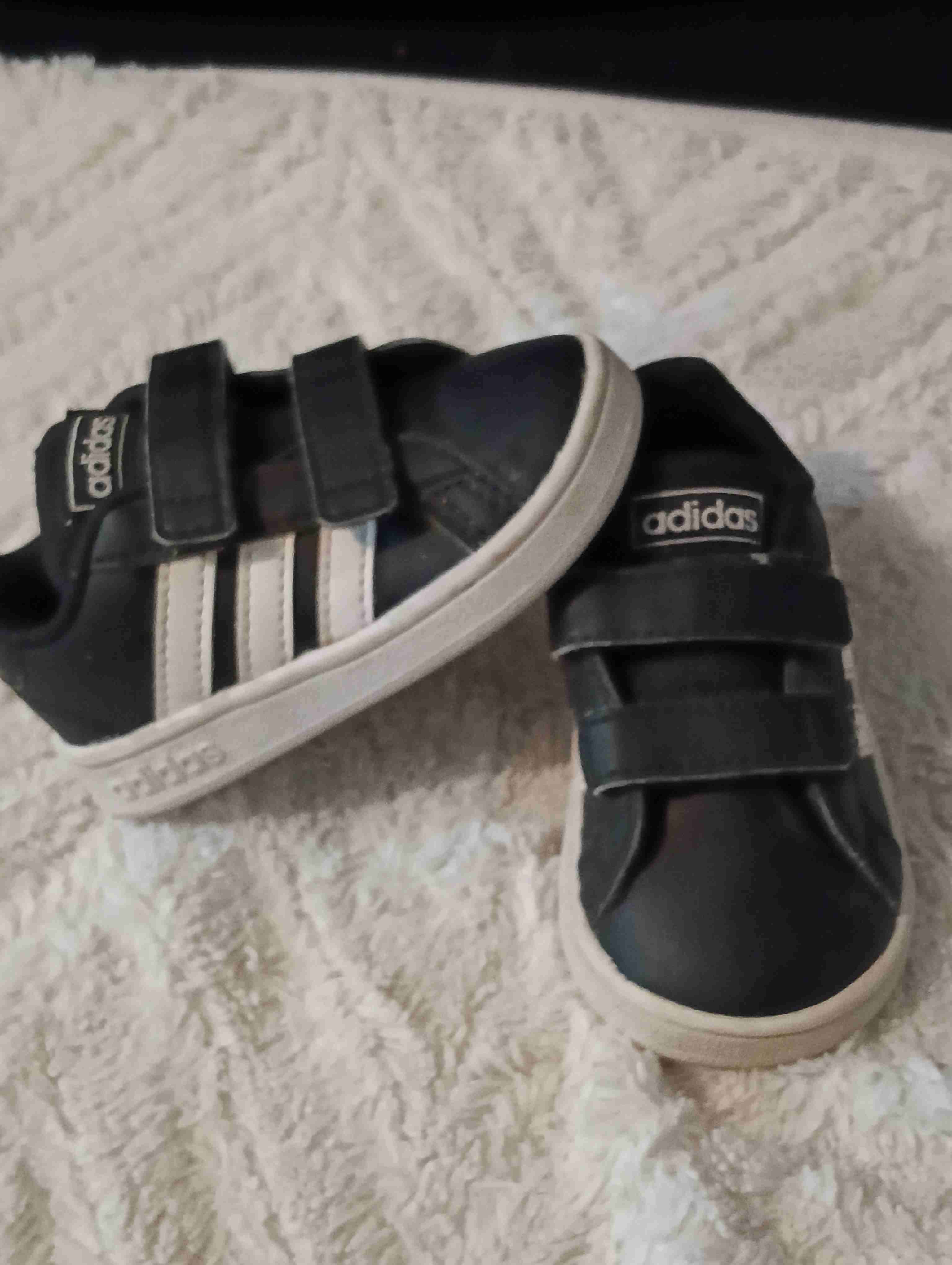 Zapatillas negras Adidas niño - 1