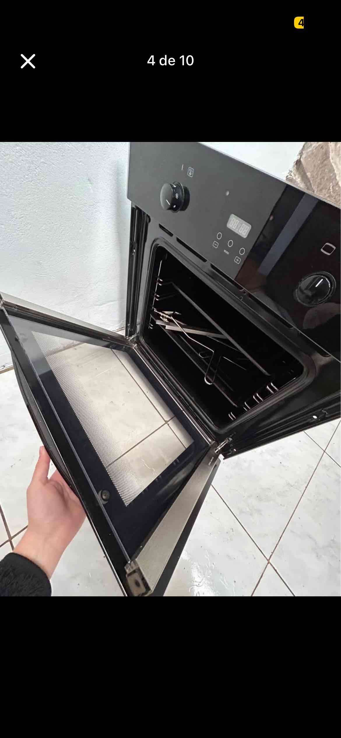 Horno empotrable negro Toyotomi - miniatura 2