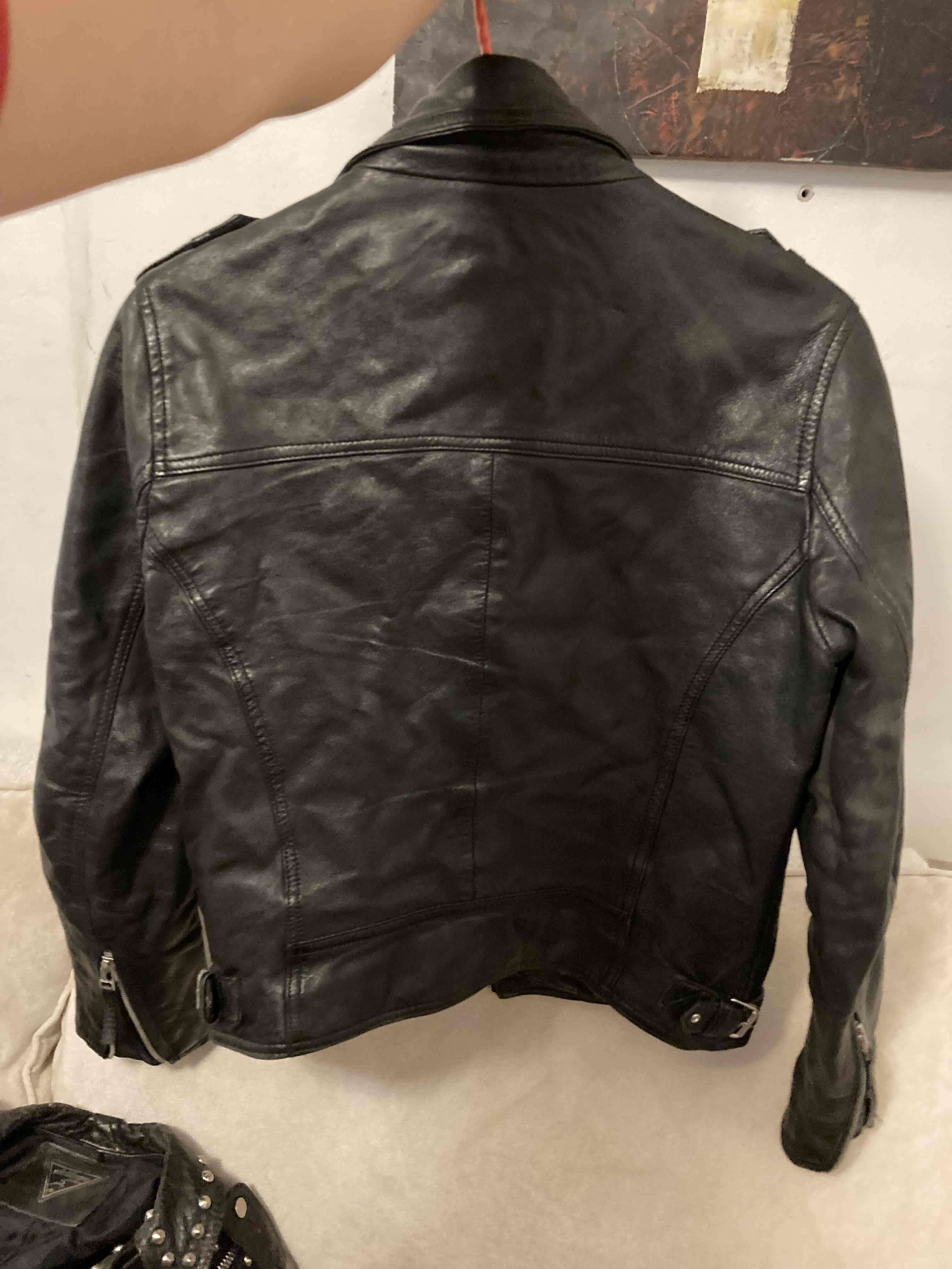 Chaqueta cuero negra Each Other - miniatura 2