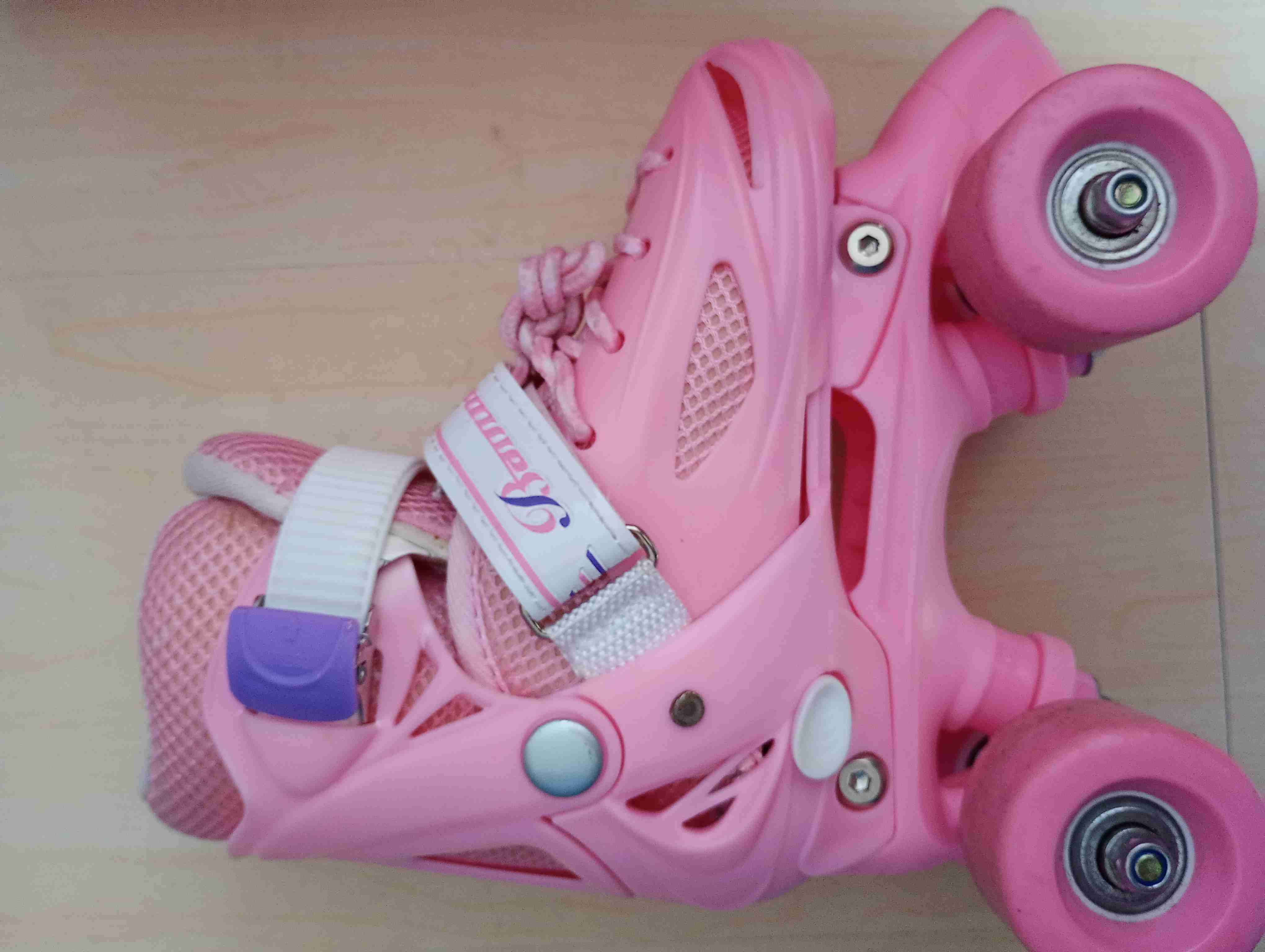 Patines rosas para niña - miniatura 3