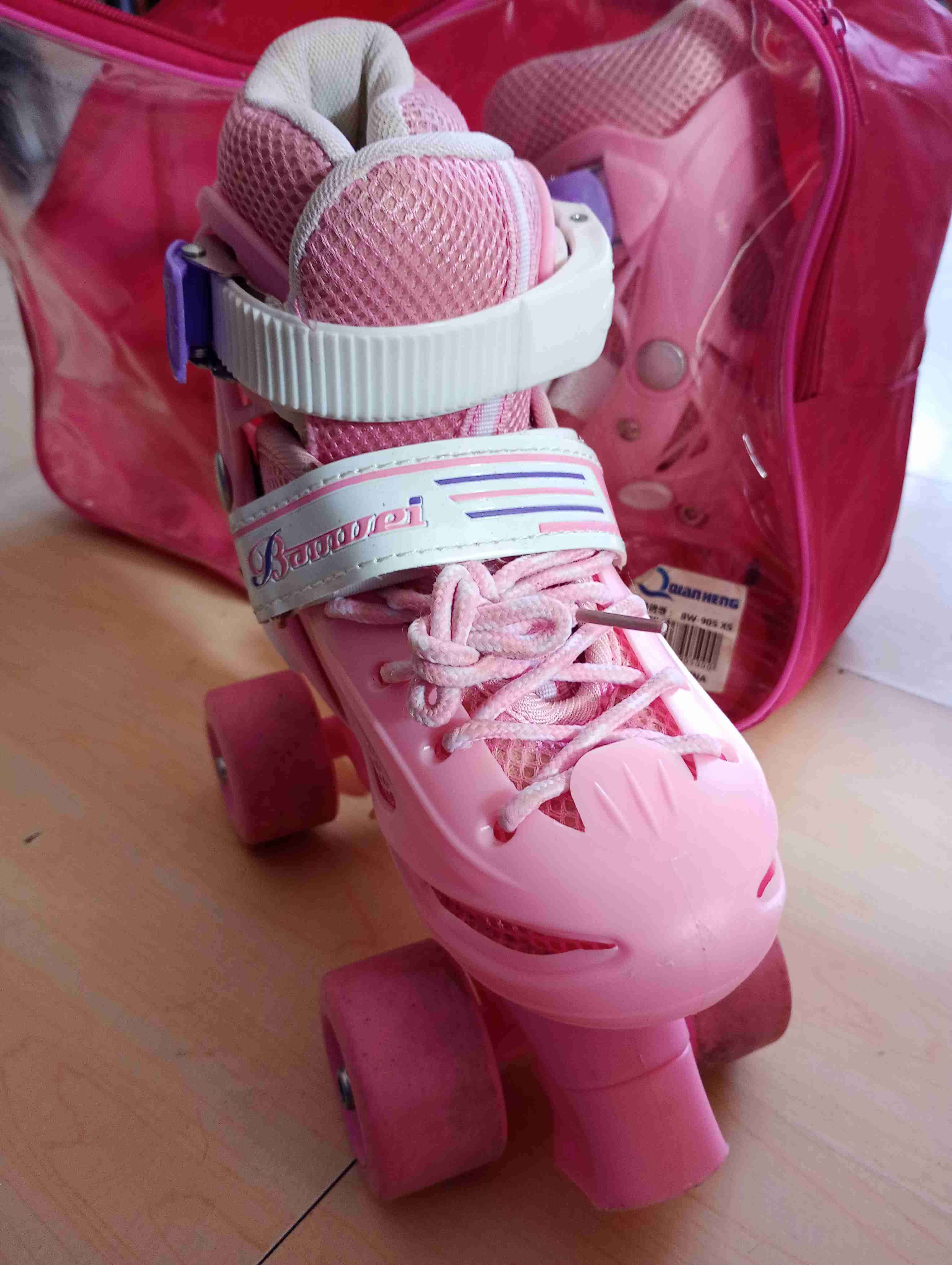 Patines rosas para niña - miniatura 4