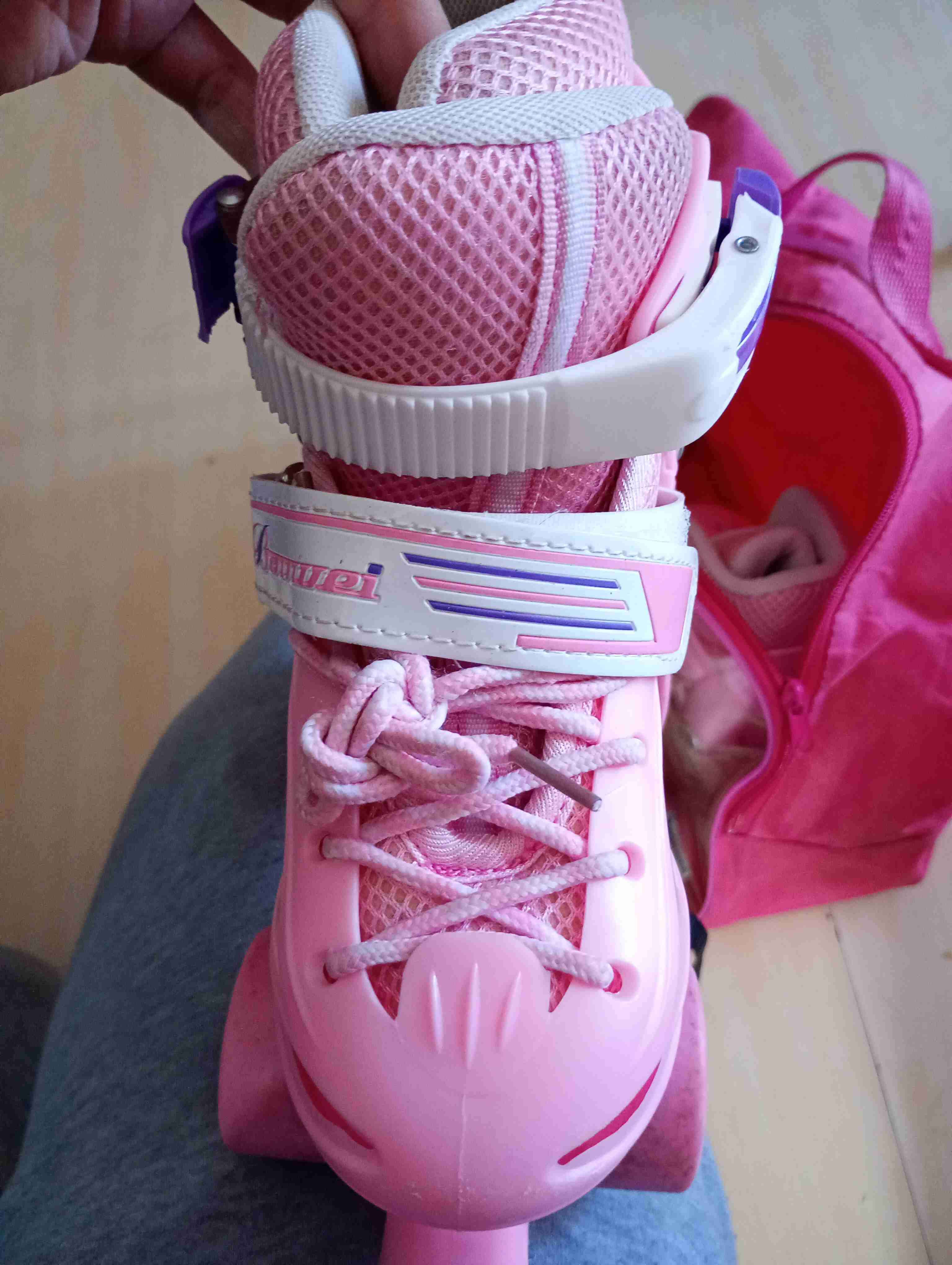 Patines rosas para niña - miniatura 5