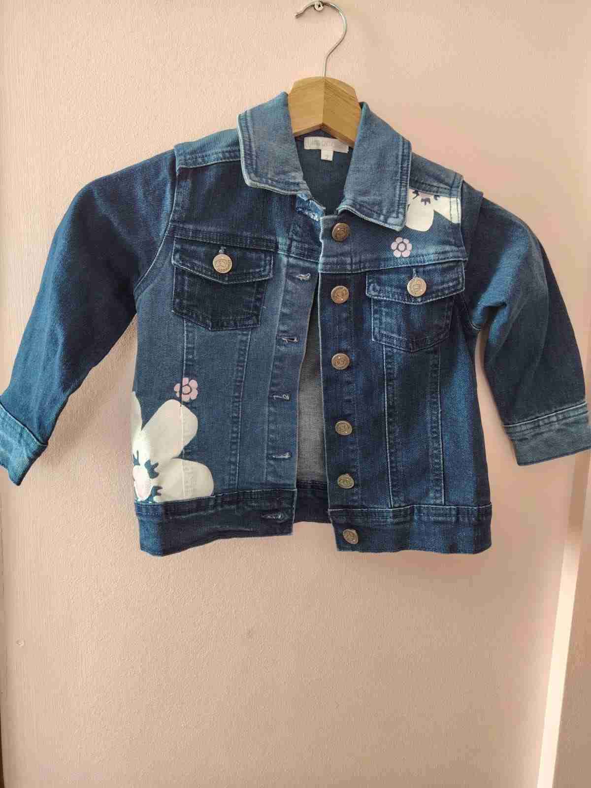 Chaqueta de mezclilla infantil - 1