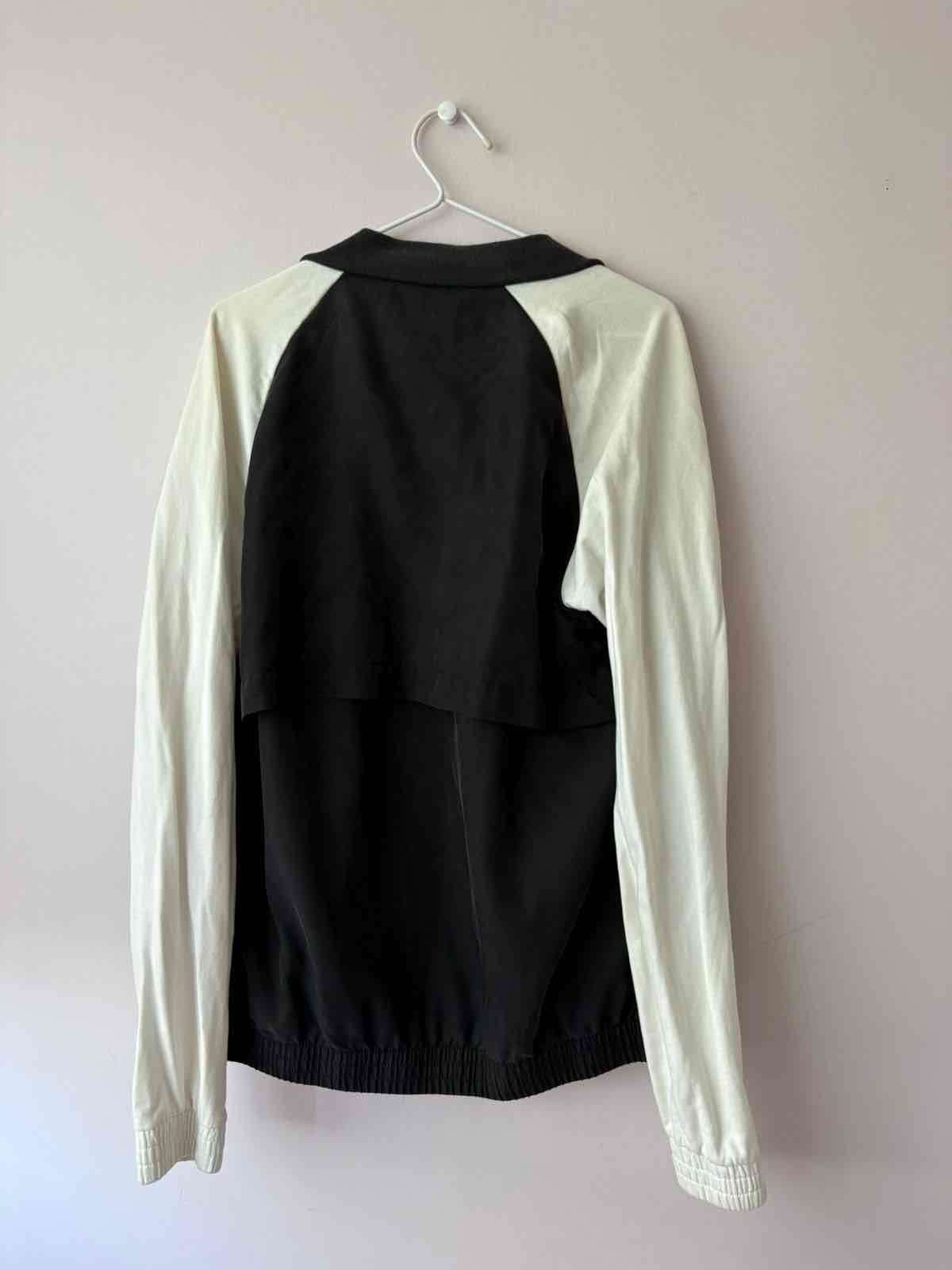 Polerón deportivo Adidas negra y azul M - 2