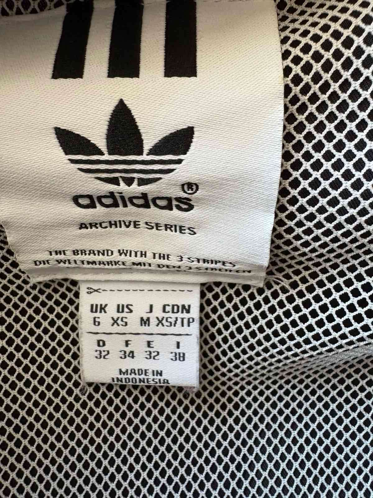 Polerón deportivo Adidas negra y azul M - 3