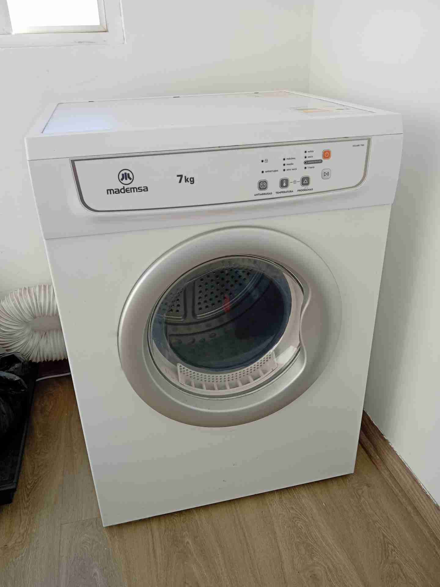 Secadora Mademsa 7kg blanca - miniatura 1