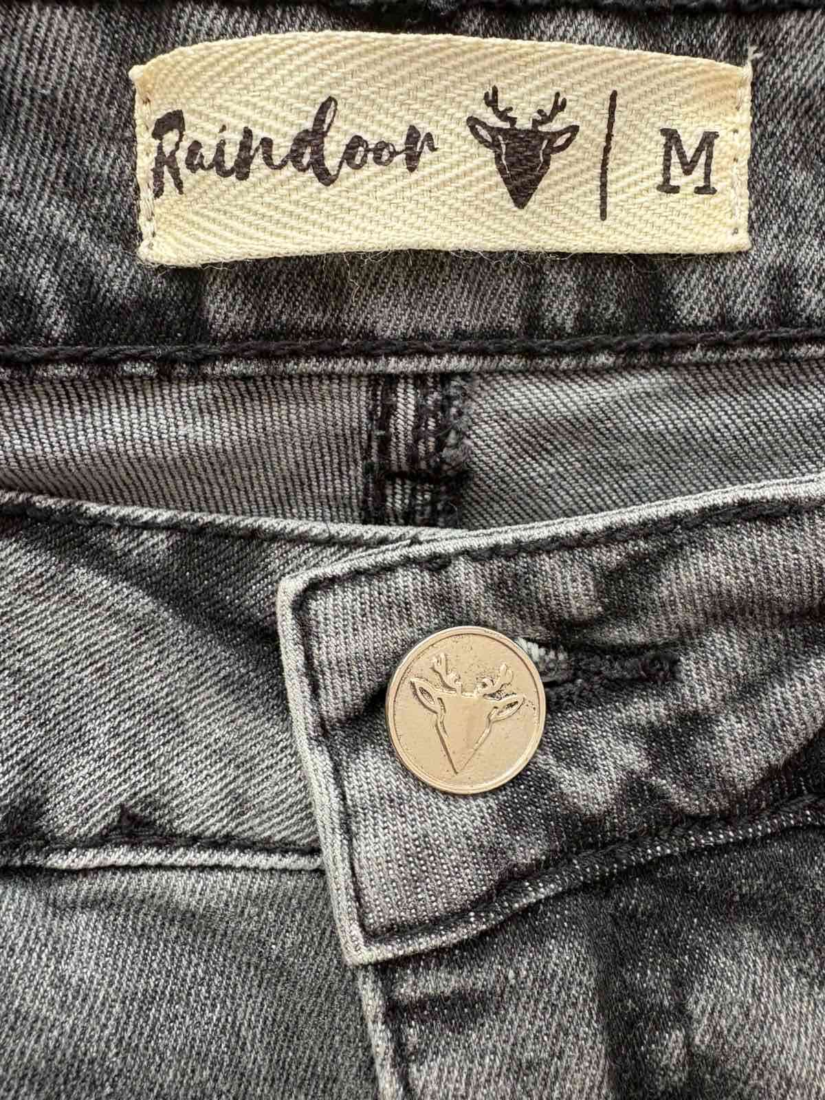 Falda Raindoor denim gris con tachas L - 3